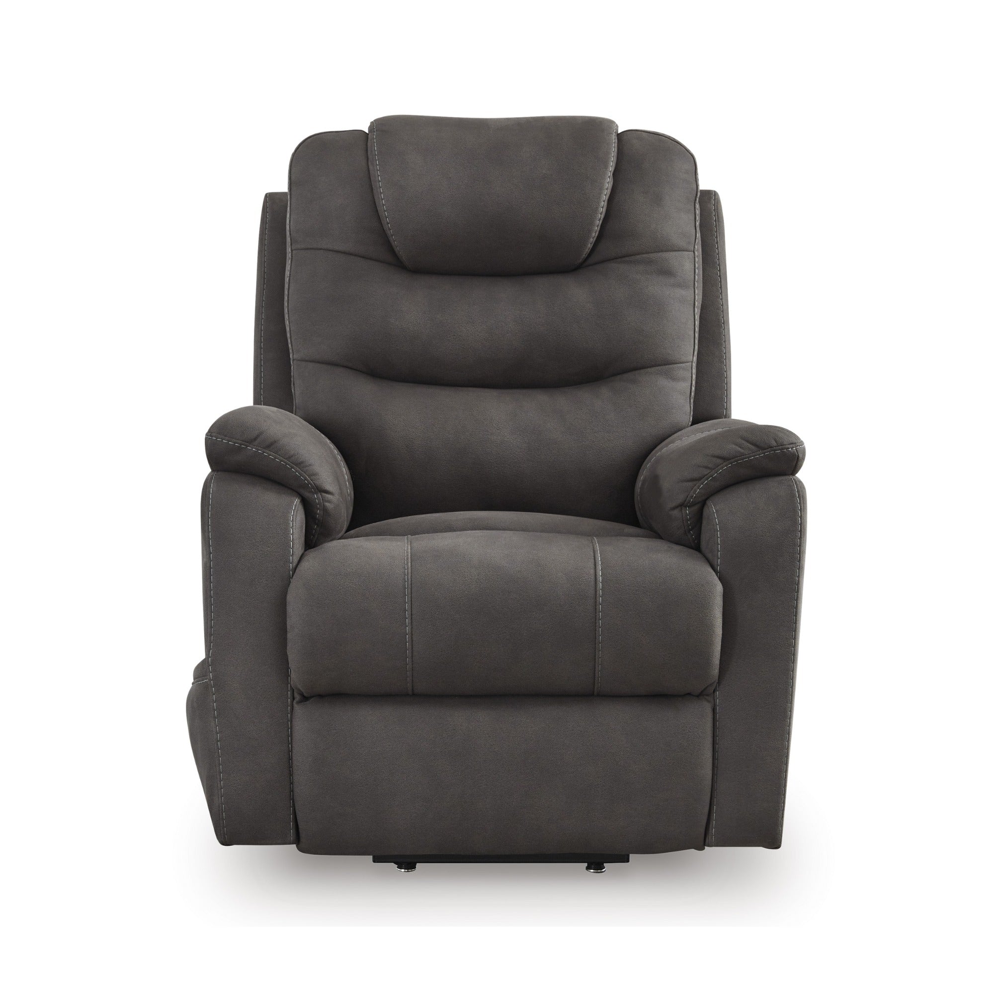 Snowfield Power Lift Recliner Gunmetal