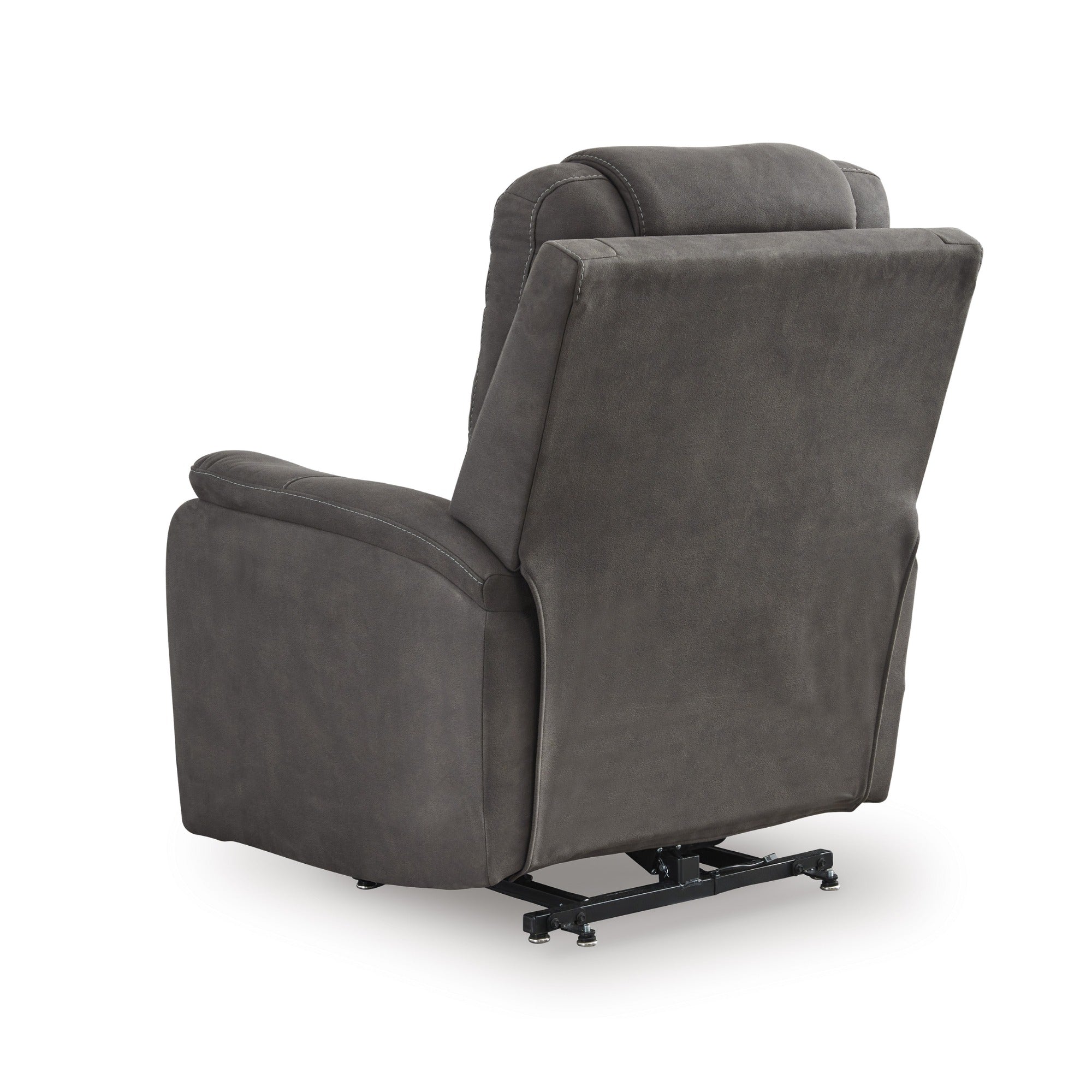 Snowfield Power Lift Recliner Gunmetal