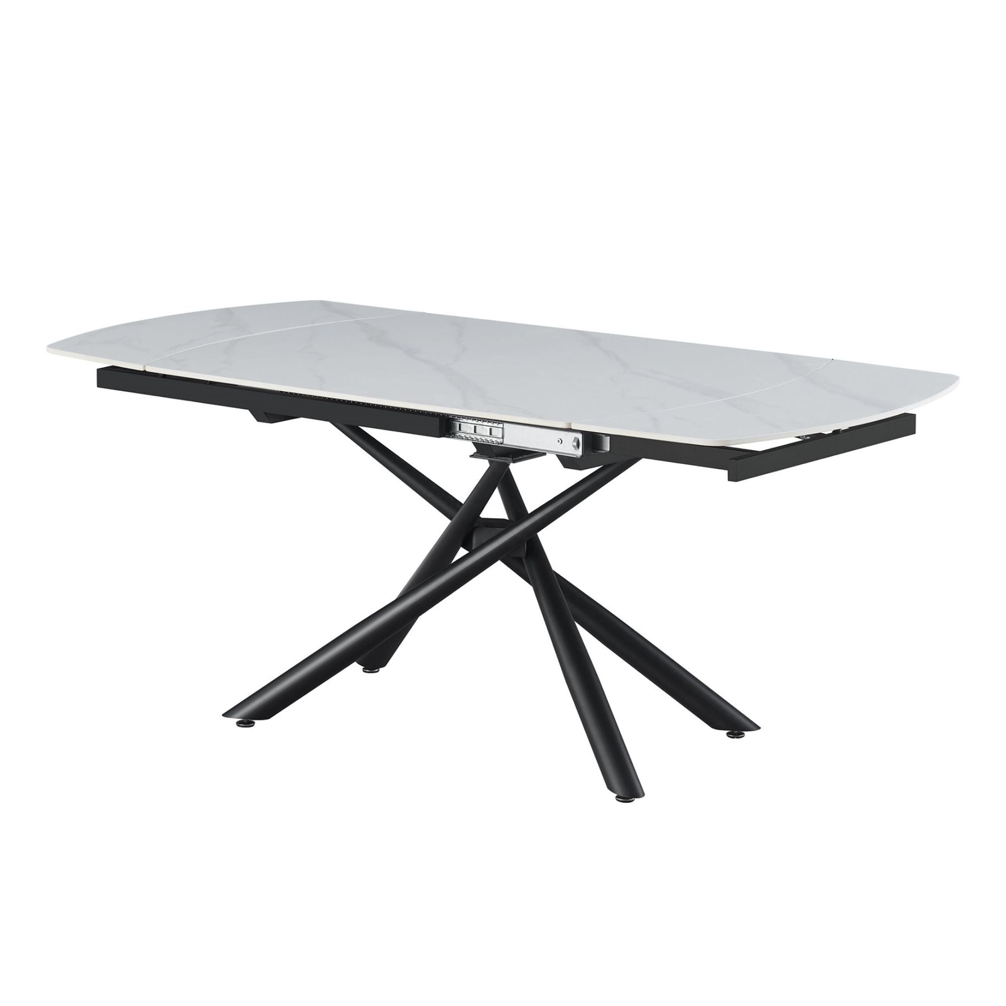Snowy Marble Extendable Dining Set | CastleUp Experience Centre