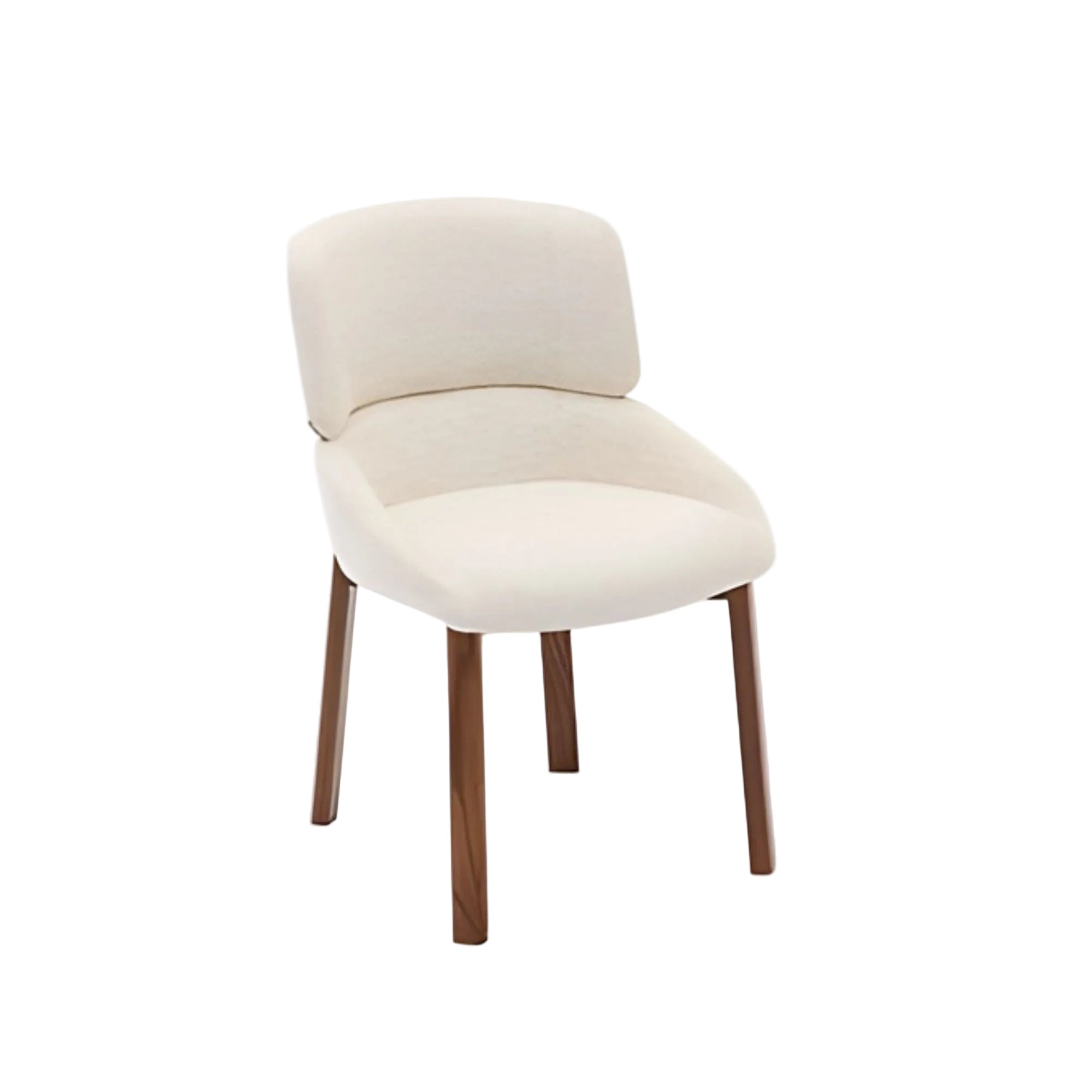 Cozy Dining Chair in Cream (Set of 2) | CastleUp Experience Centre Online Furniture