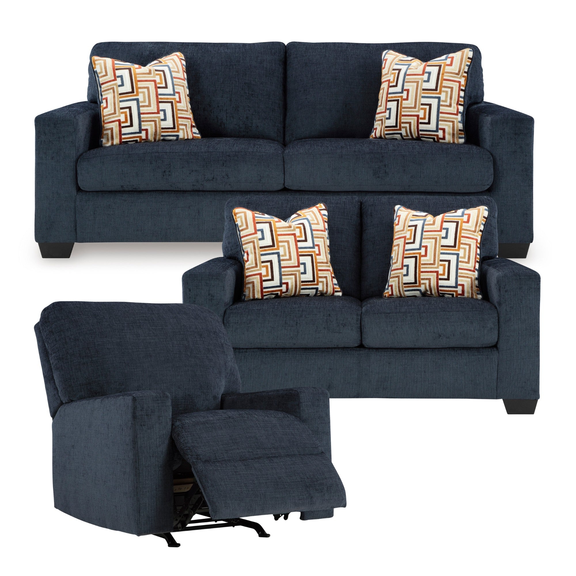 Aviemore Sofa Set in Ink
