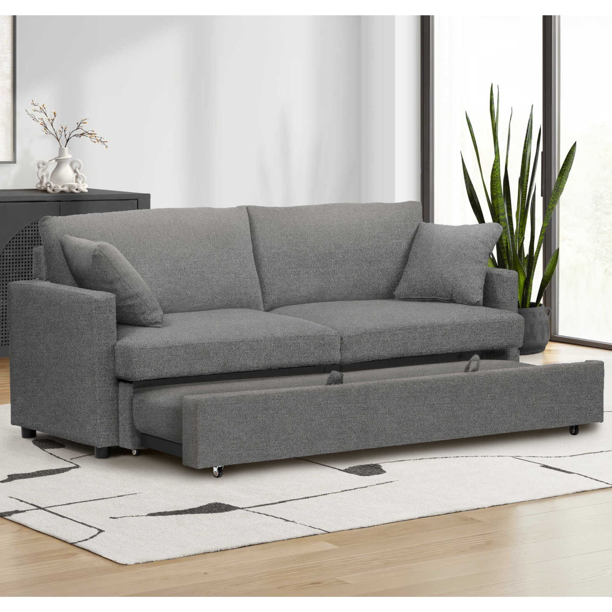 Sofa Sleeper Convertible Bed Grey | CastleUp Experience Centre Online Furniture