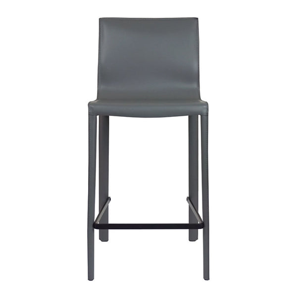 Tabourets de bar Stan, coloris anthracite