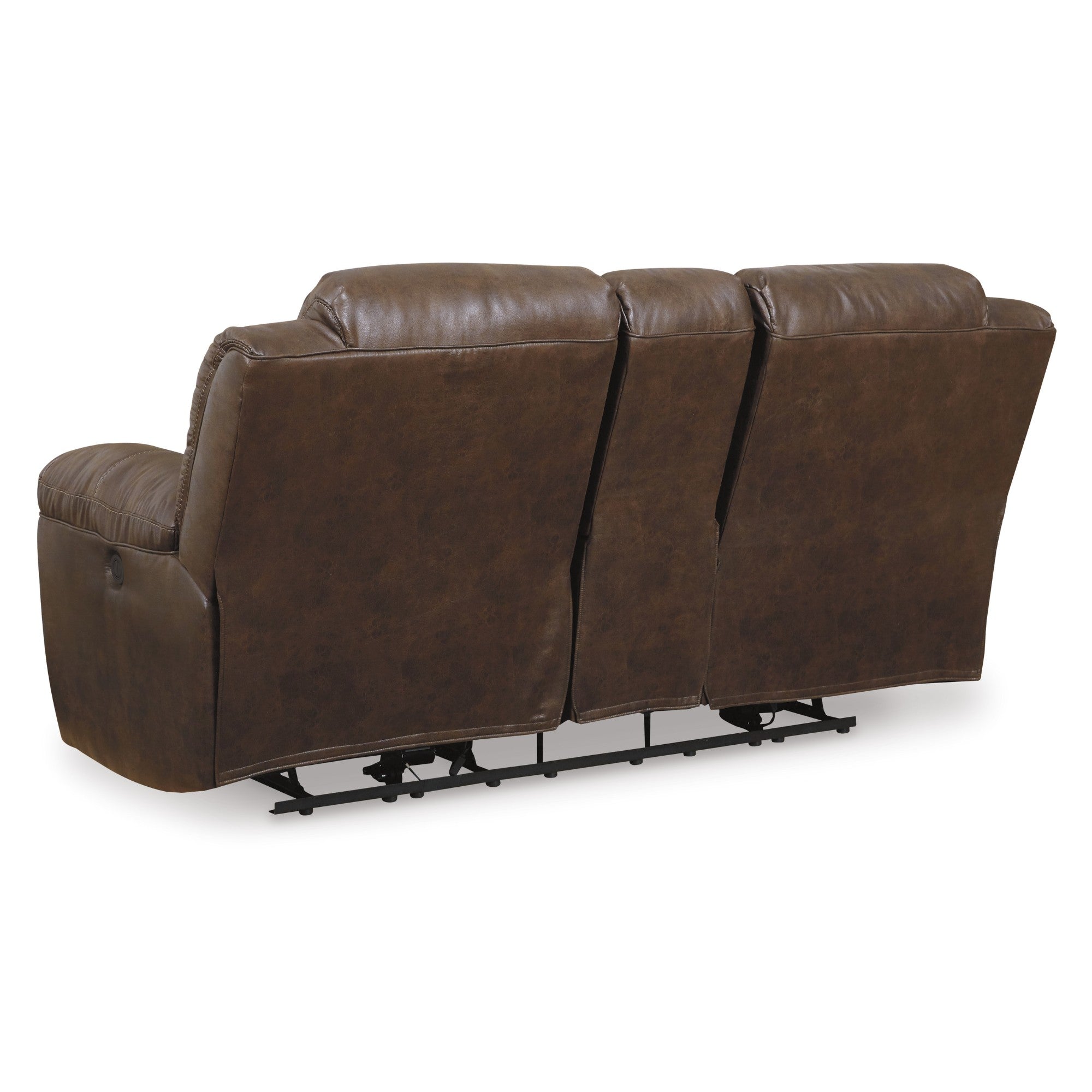 Stoneland Reclining Power Sofa Set in Chocolate
