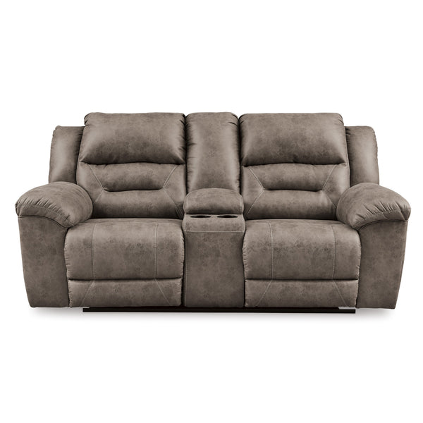 Stoneland Reclining Power Sofa Set in Fossil | CastleUp Experience Centre Online Furniture