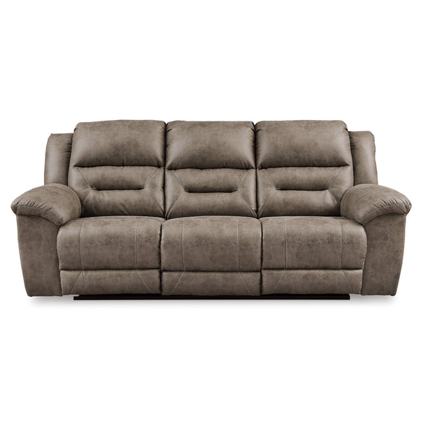 Stoneland Reclining Power Sofa Set in Fossil | CastleUp Experience Centre Online Furniture