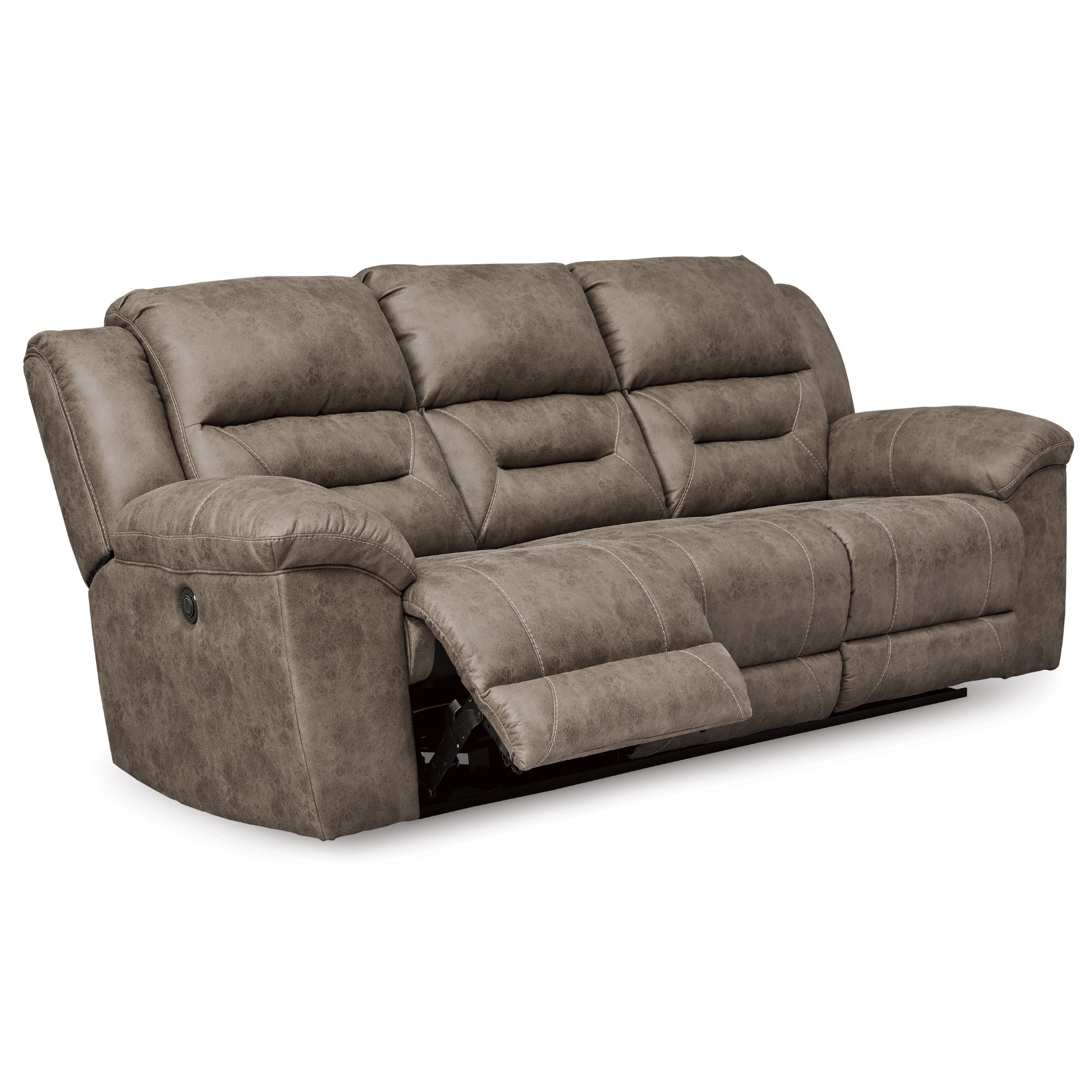 Stoneland Reclining Power Sofa Set in Fossil
