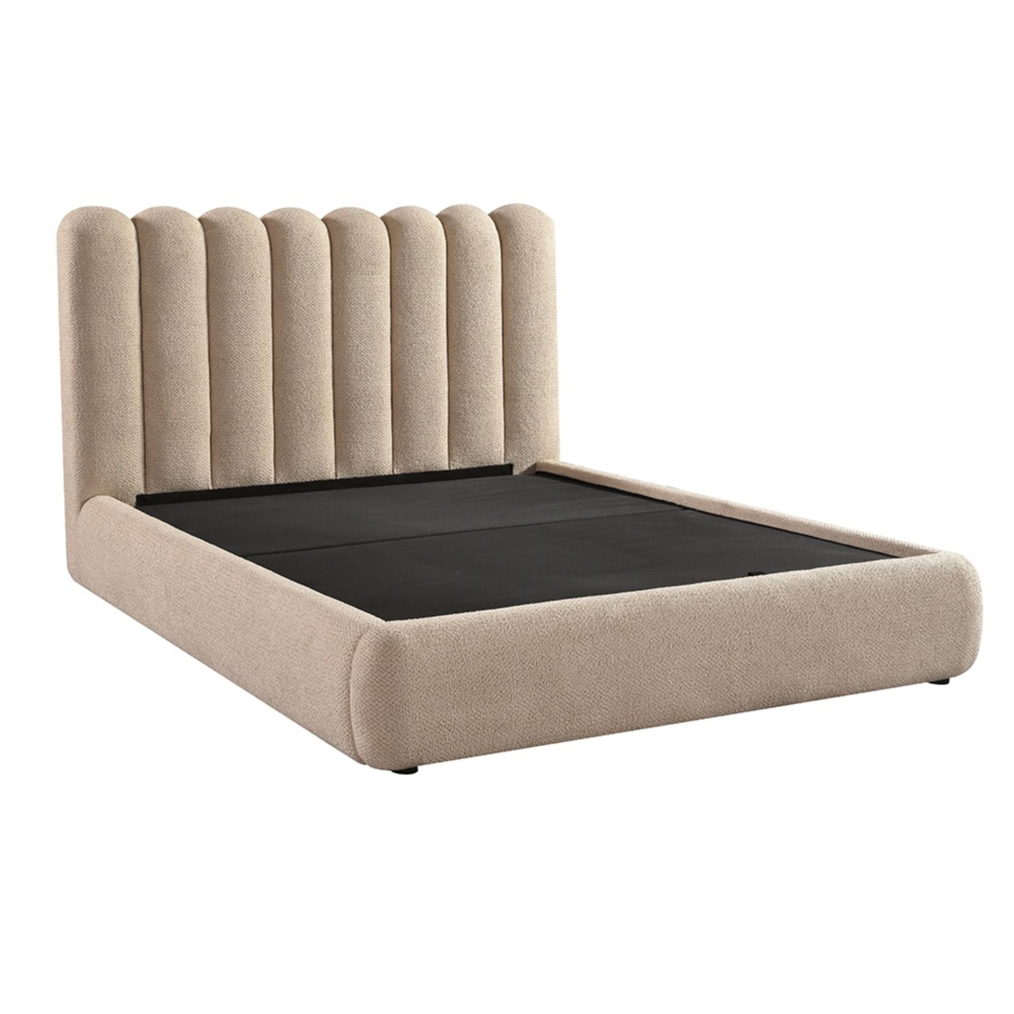 Siena Collection Upholstered Lift-up Storage Platform Bed | CastleUp Experience Centre Online Furniture