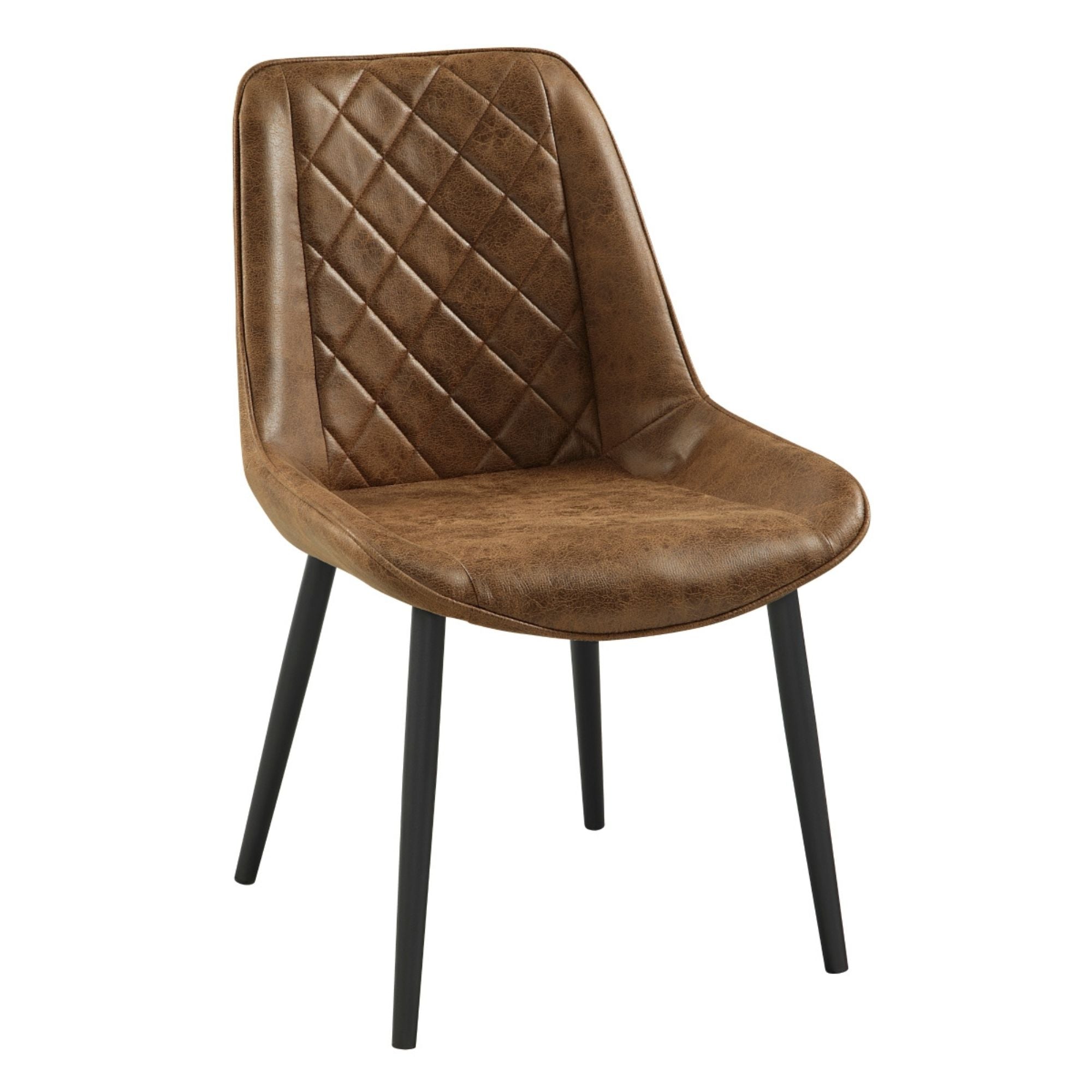 Modern MAZ Strata dining chair with wooden legs and upholstered seat, showcasing contemporary design and comfort.