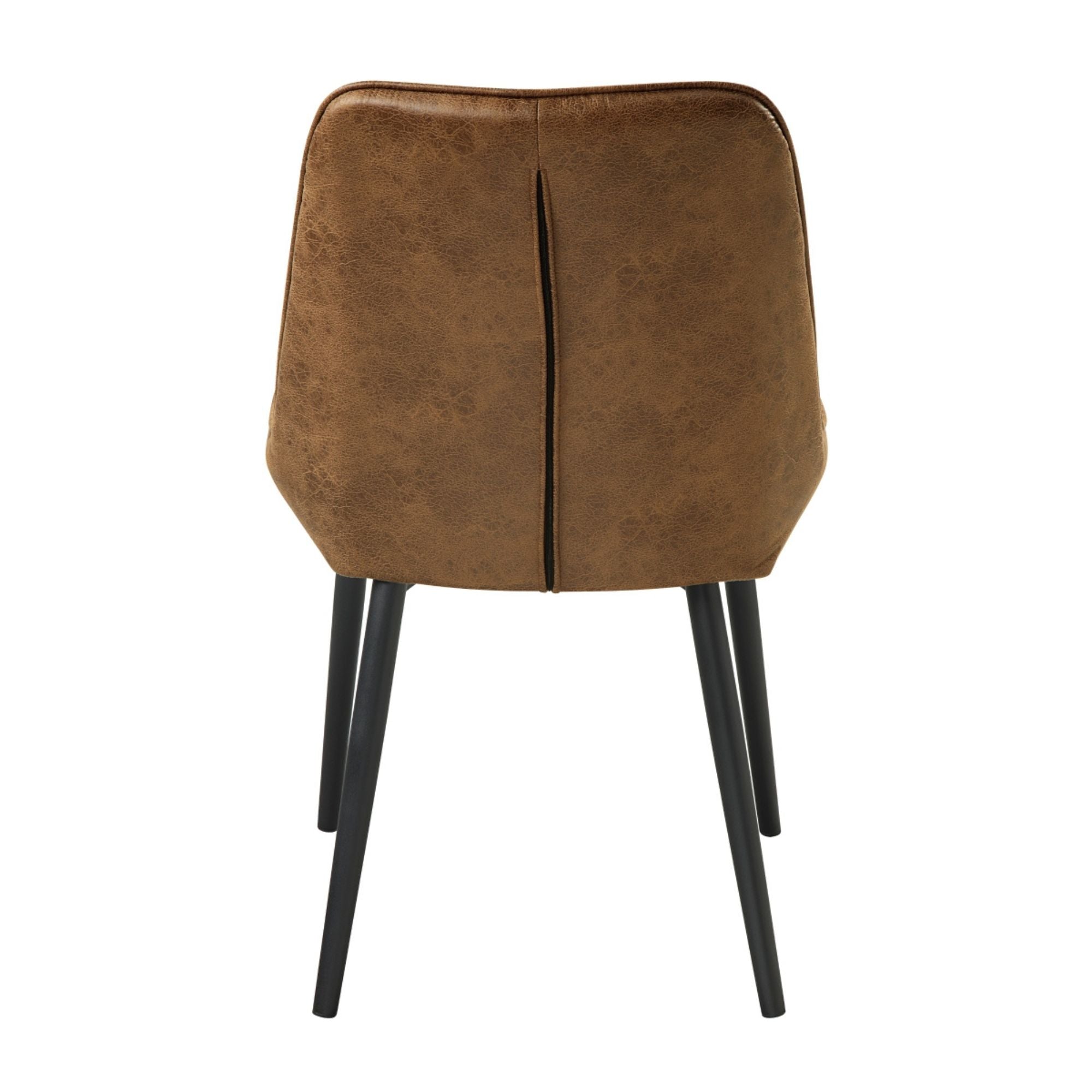 MAZ Strata dining chair with sleek design, wooden legs, and cushioned seat ideal for modern dining rooms.
