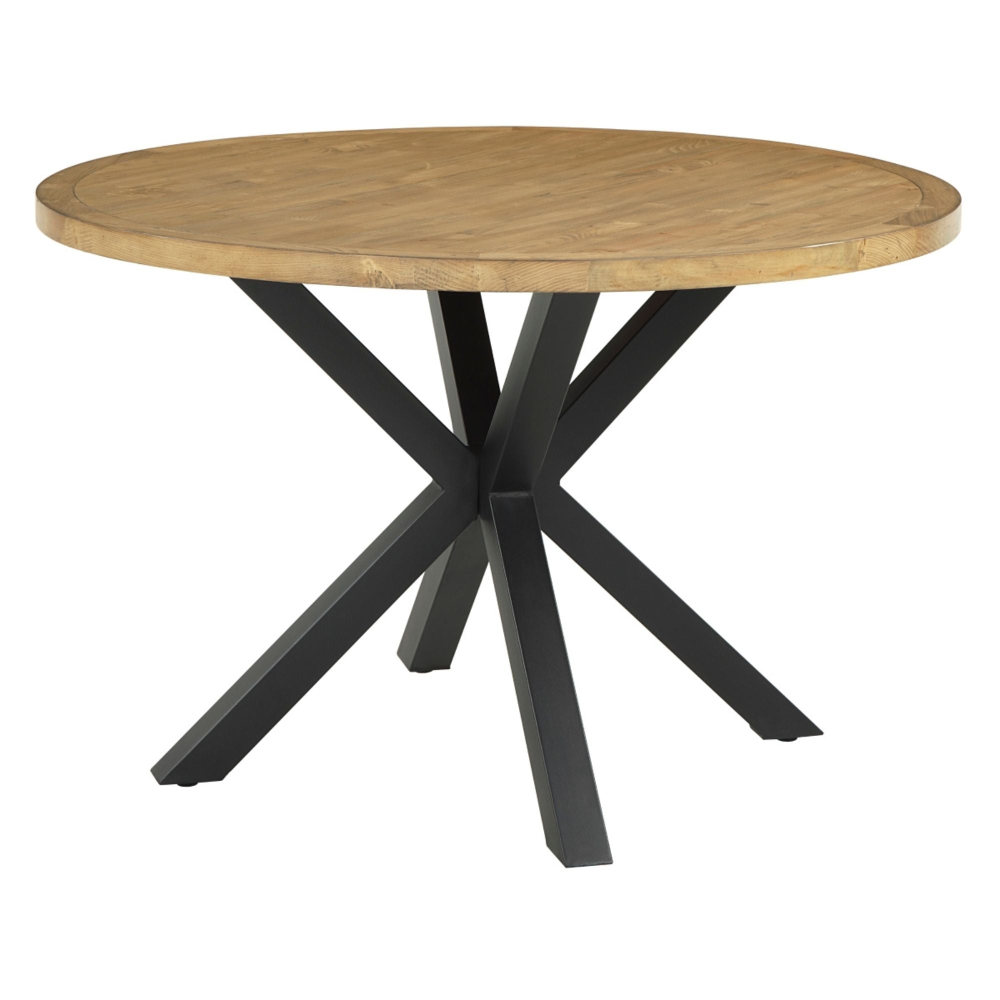 MAZ Strata dining table with sleek wooden surface and modern design, shown in a contemporary dining room setting