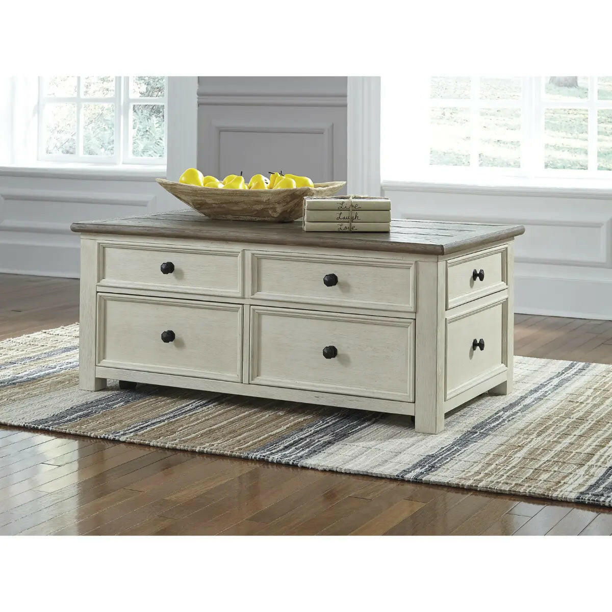 Ashley Bolanburg Lift Top Cocktail Table.