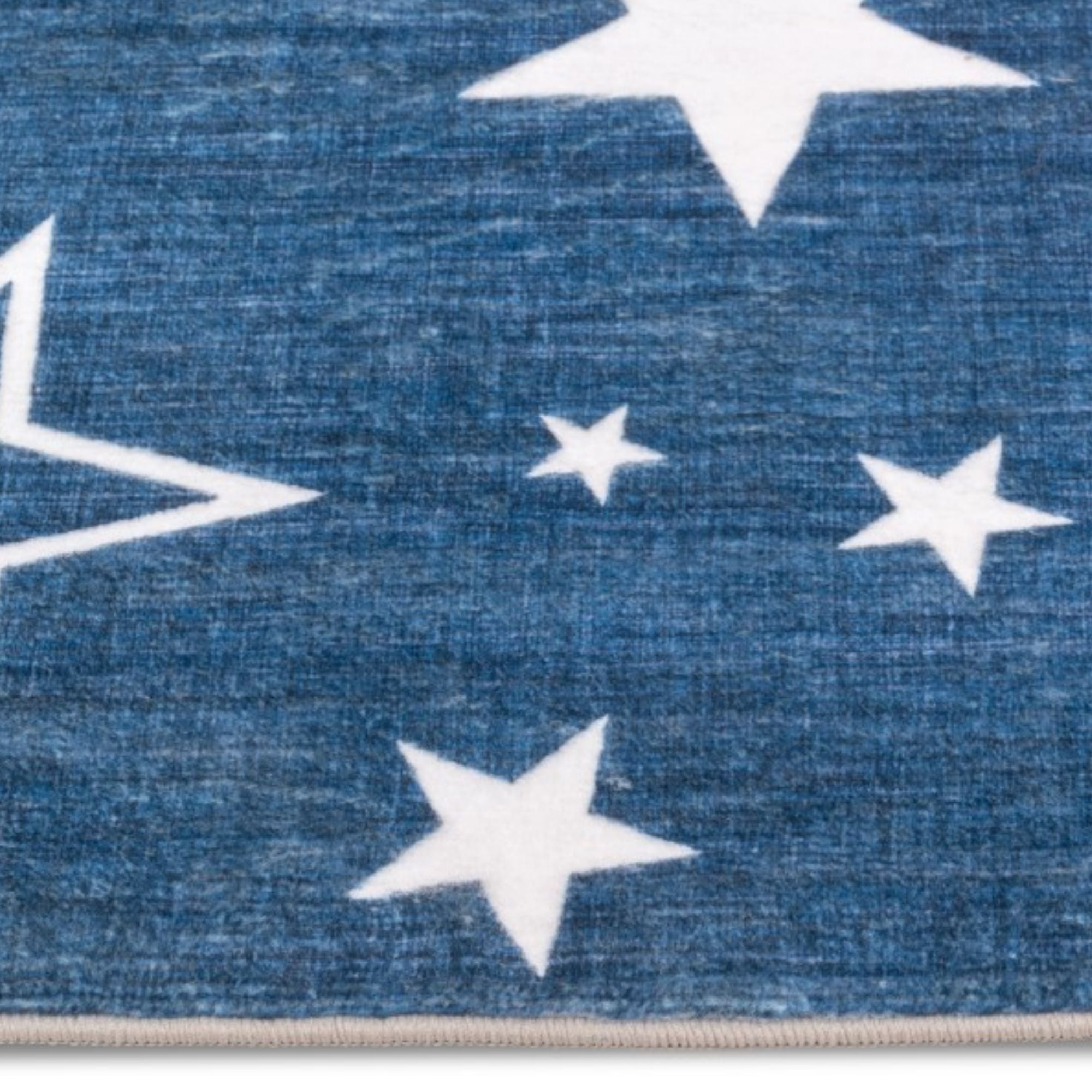 Viana Inc Dreamland Kids Modern Indoor Rug Star, soft area rug with star pattern, perfect for children's rooms.