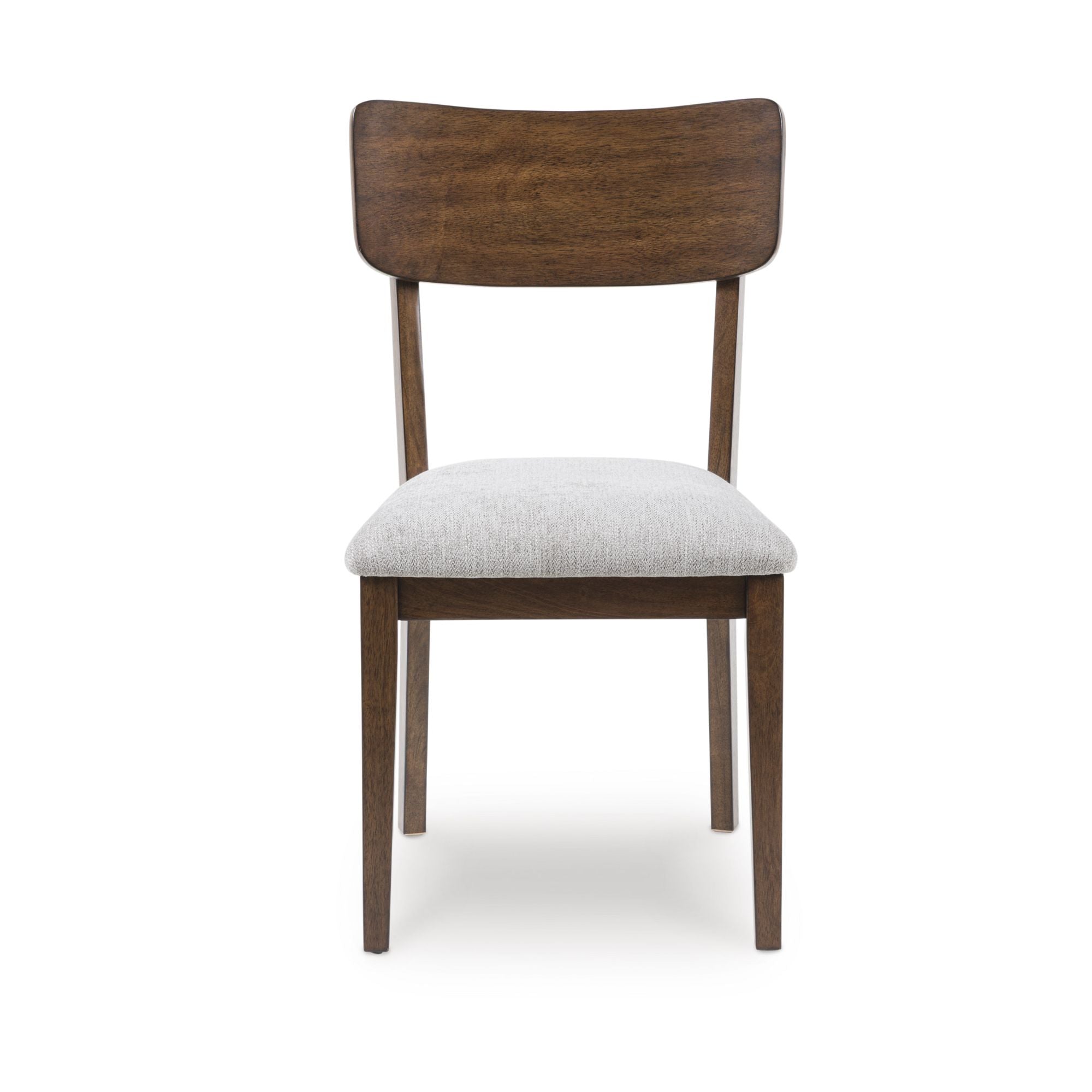 Brown Tameride 5-piece dining room set by Signature Ashley includes a table and matching chairs in a modern design.