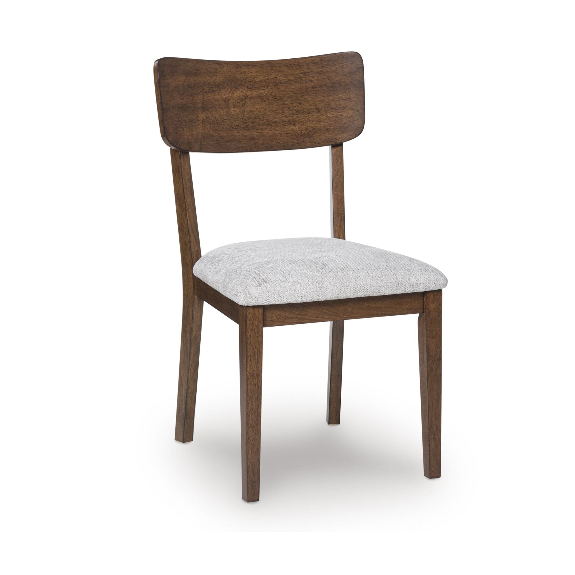 Brown Tameride 5-piece dining room set by Signature Ashley featuring a table and matching chairs in a modern style.
