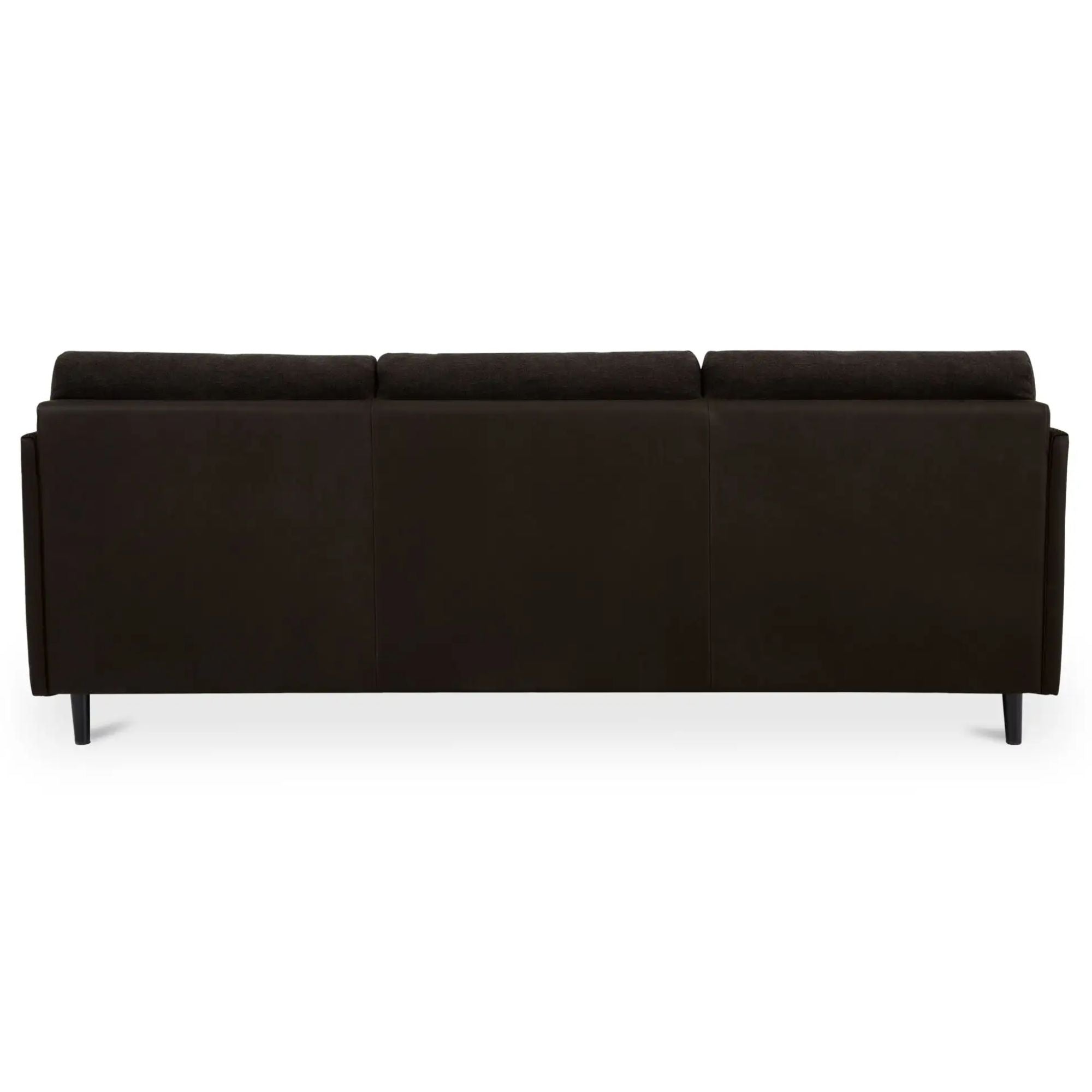 Moe's Home Teller Collection Sofa Warm Black | CastleUp Experience Centre Online Furniture