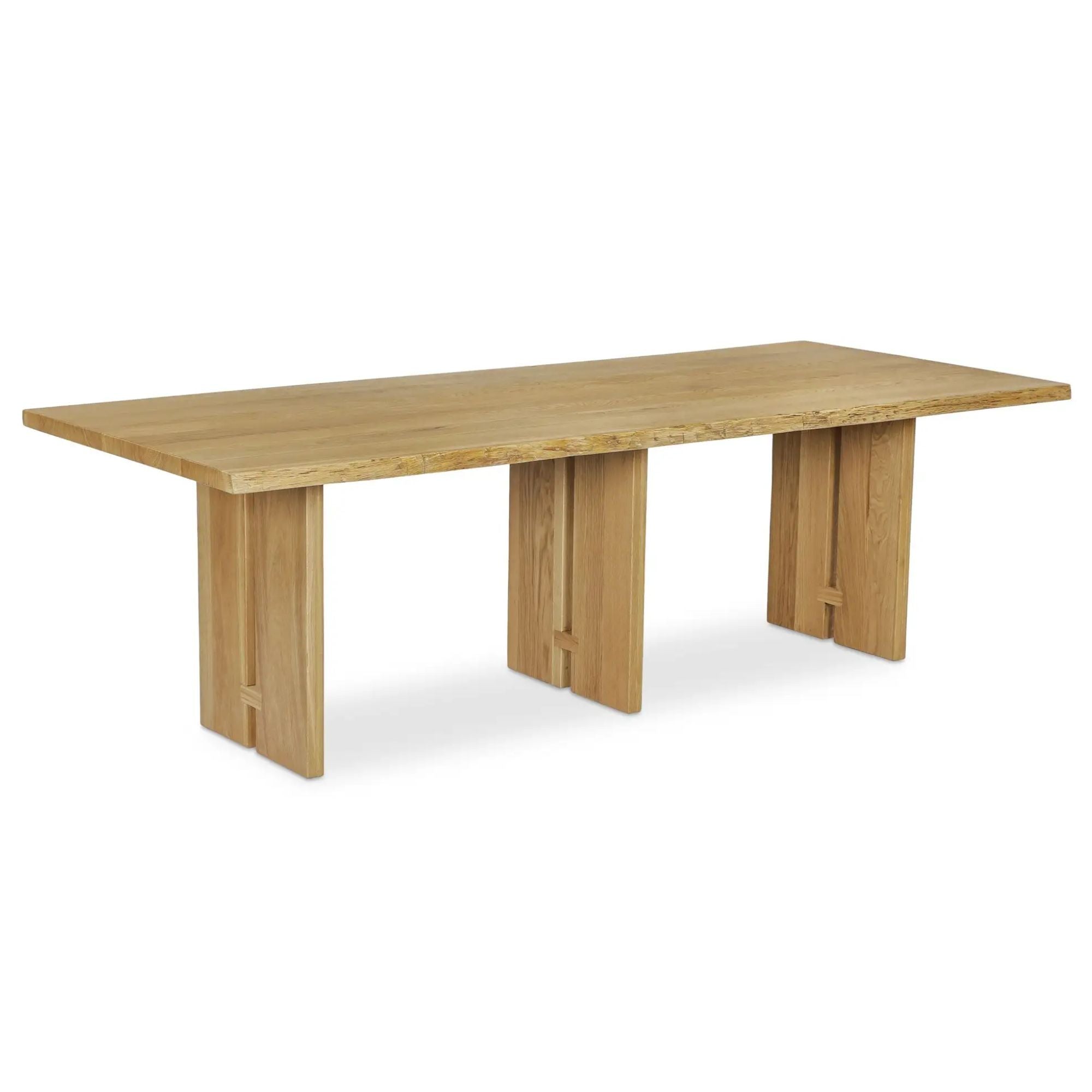 Moe's Home Tessa Collection Dining Table Natural | CastleUp Experience Centre Online Furniture