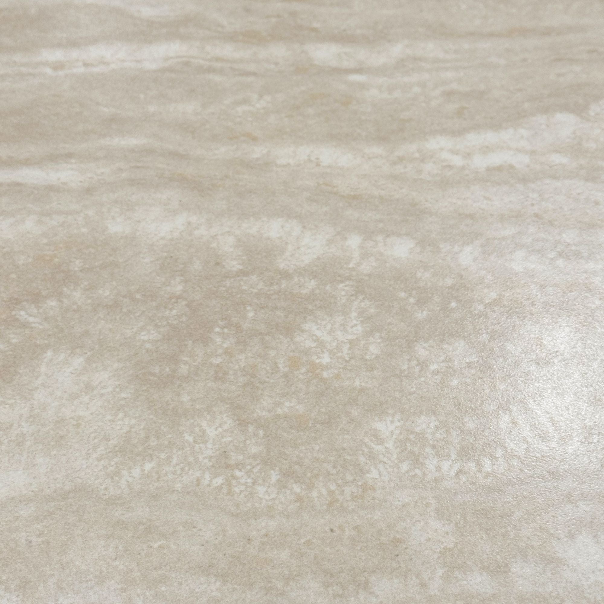 Thalia 47" Sintered Stone Round Dining Table Ivory