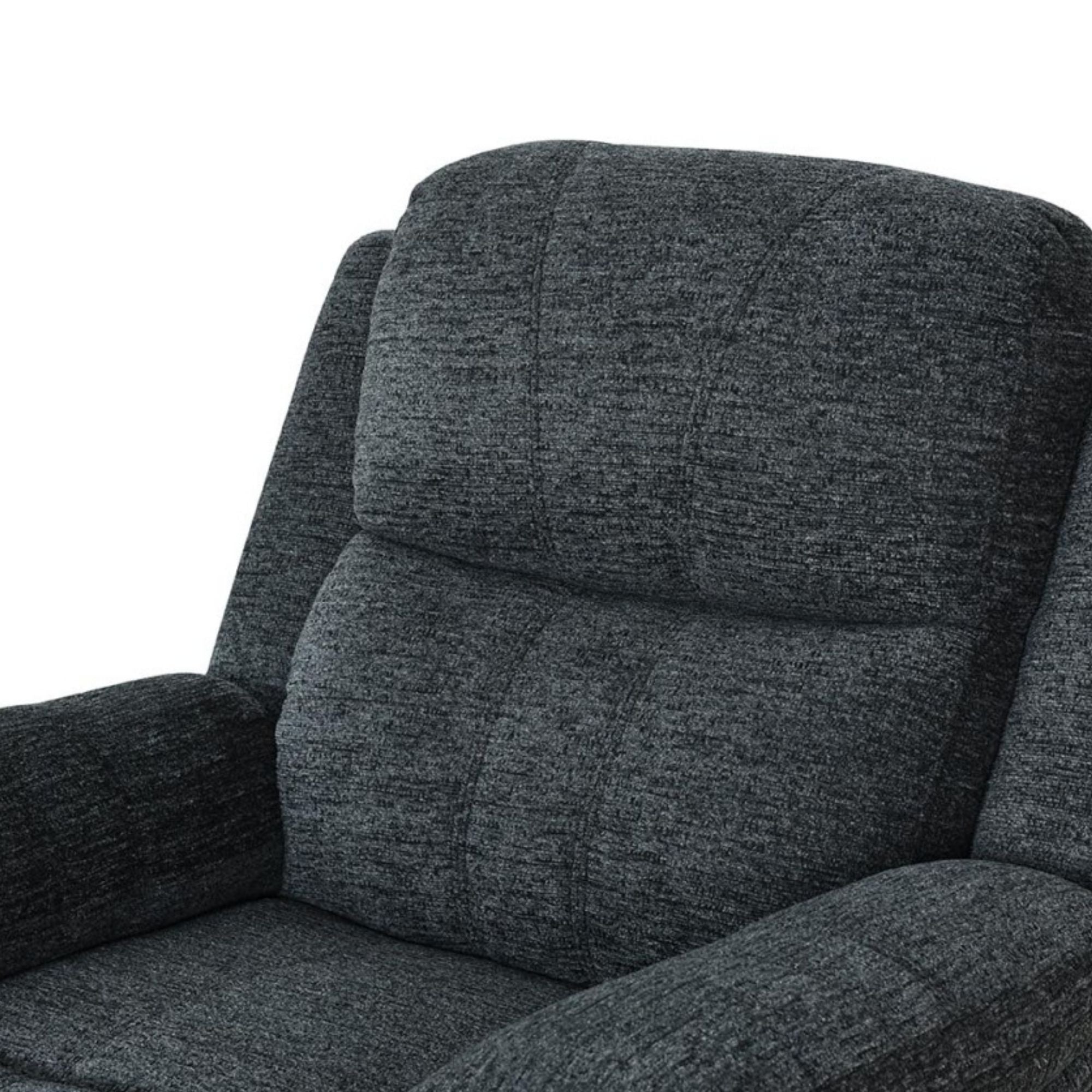 Thea Power Recliner Chair in Dark Grey | CastleUp Experience Centre Online Furniture