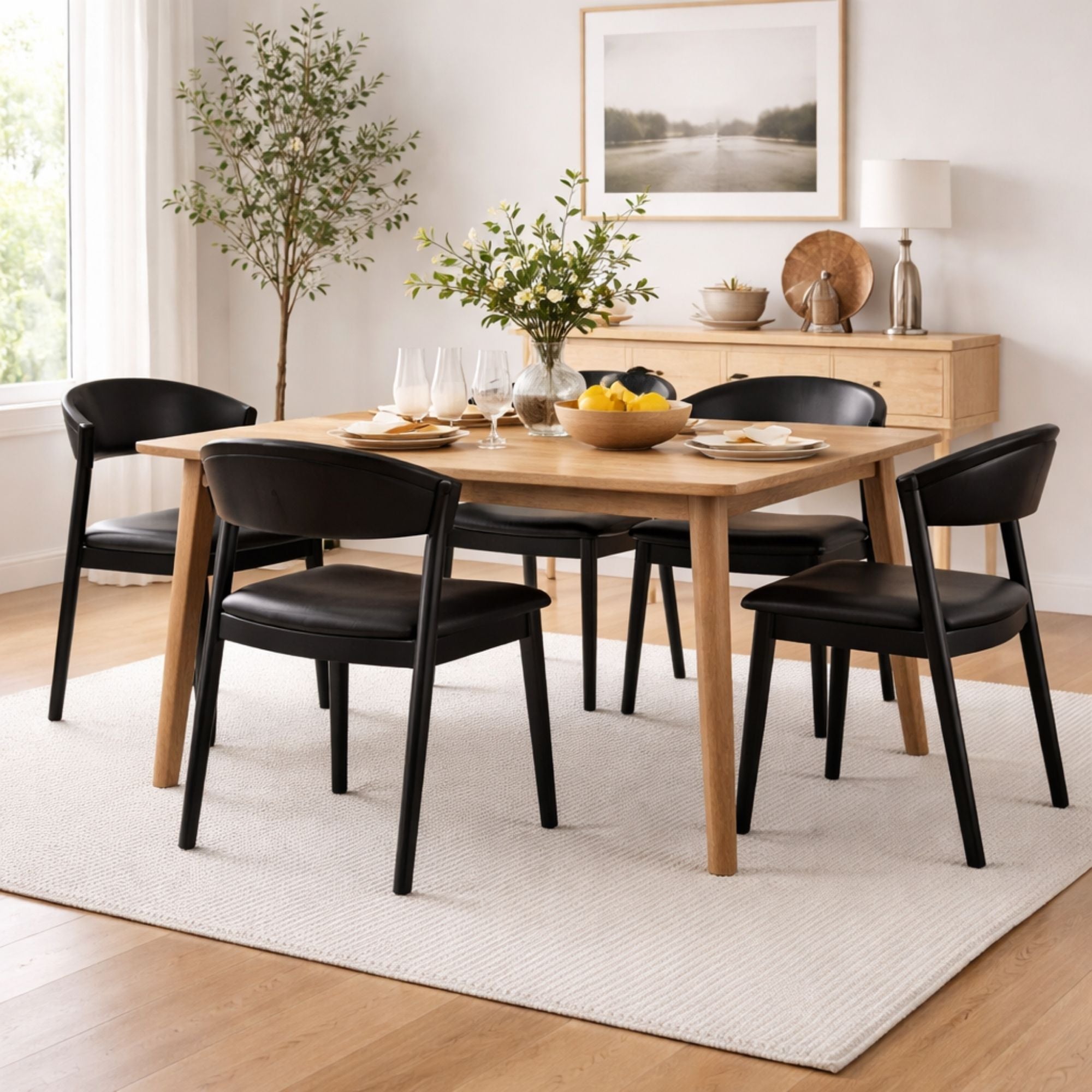 Thomas Side Chair Black | CastleUp Experience Centre Online Furniture