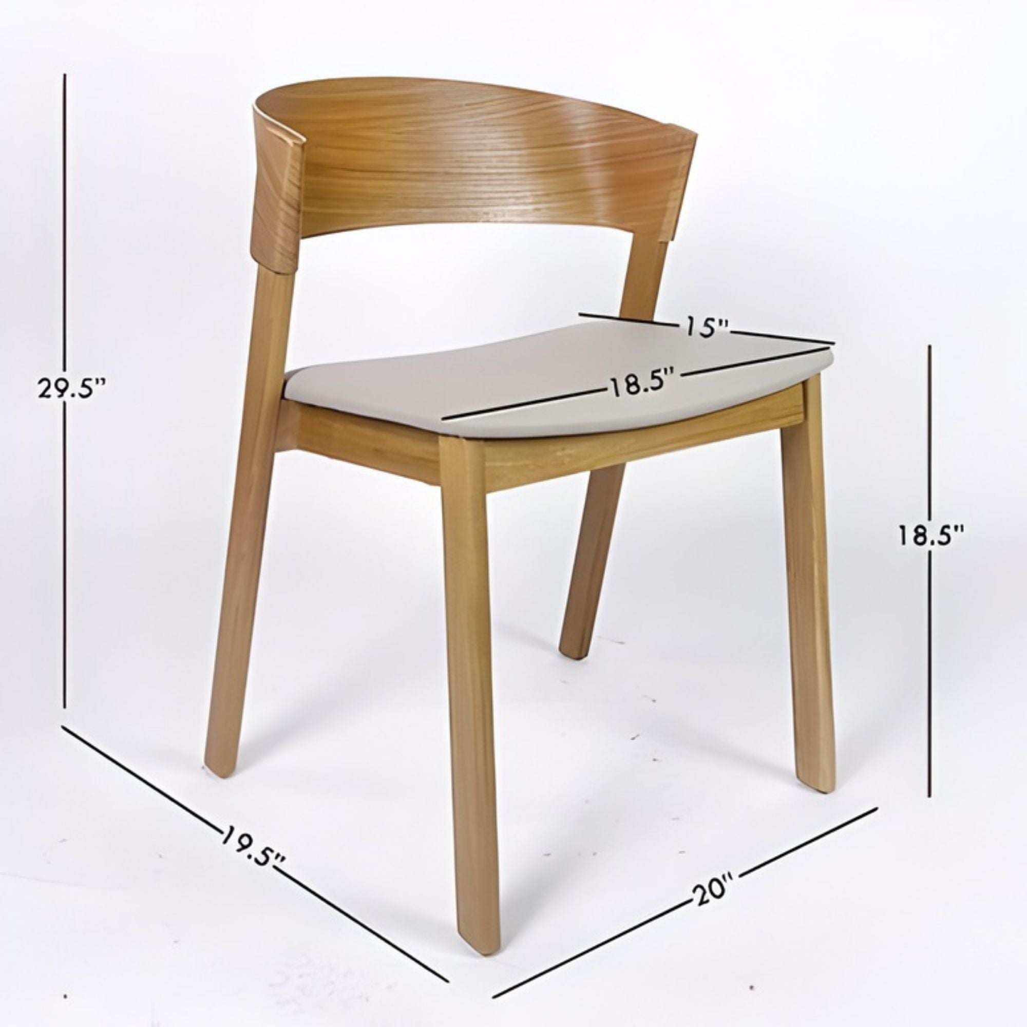 Thomas Side Chair Natural | CastleUp Experience Centre Online Furniture