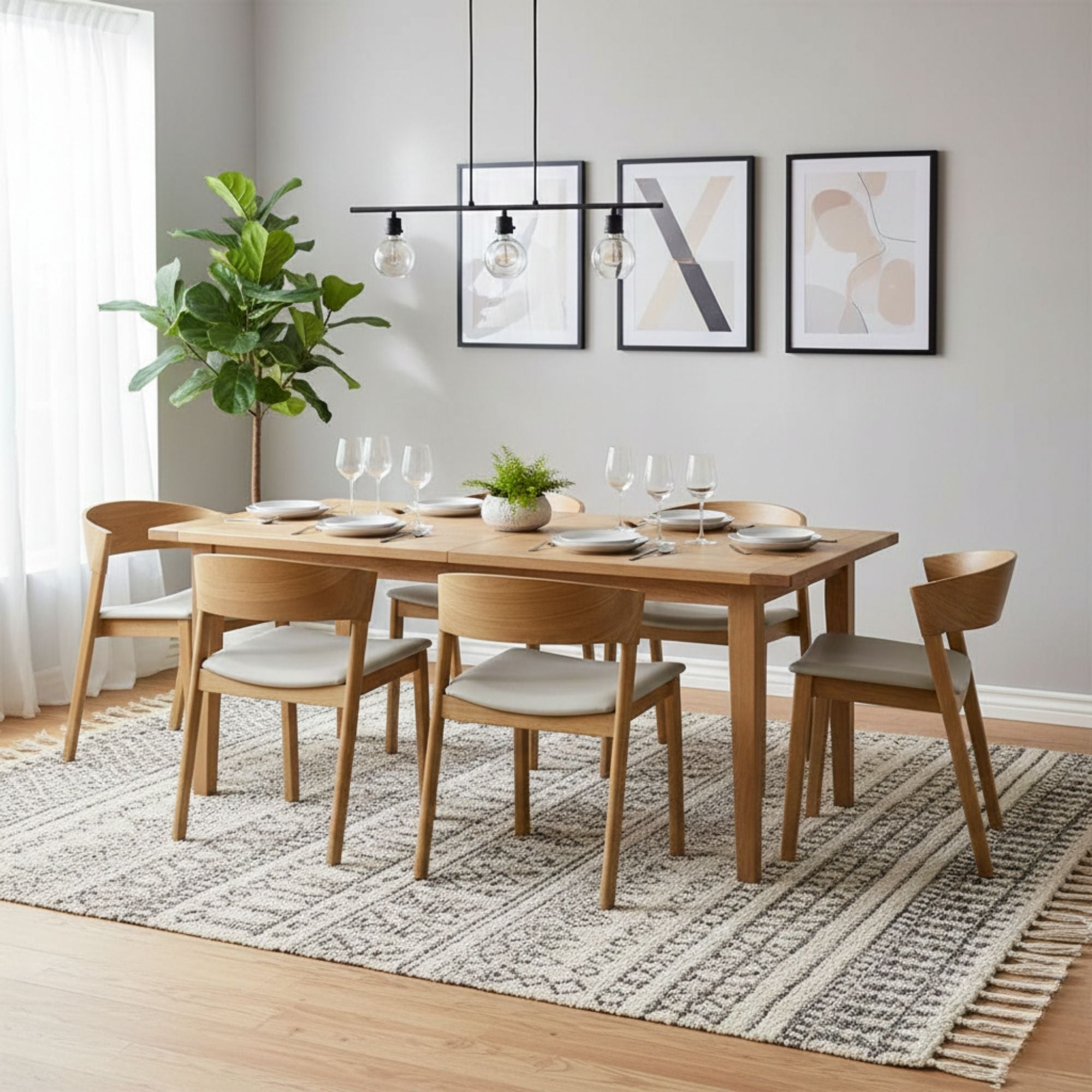 Thomas Side Chair Natural | CastleUp Experience Centre Online Furniture