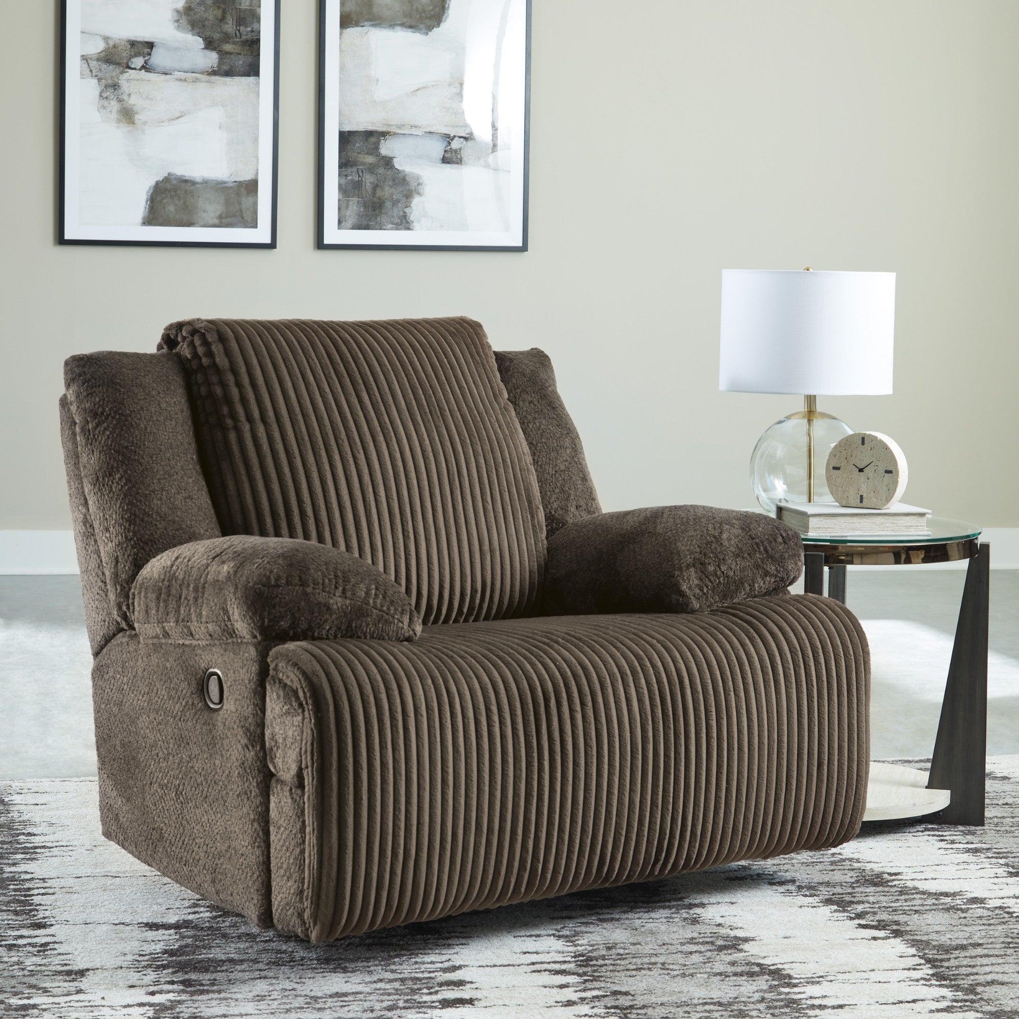 Top Tier Rocker Recliner Brown
