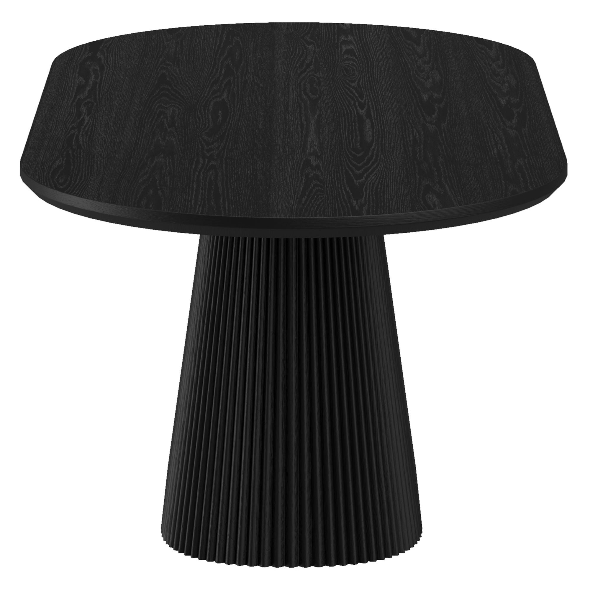 Tovas 79" Oval Dining Table in Black