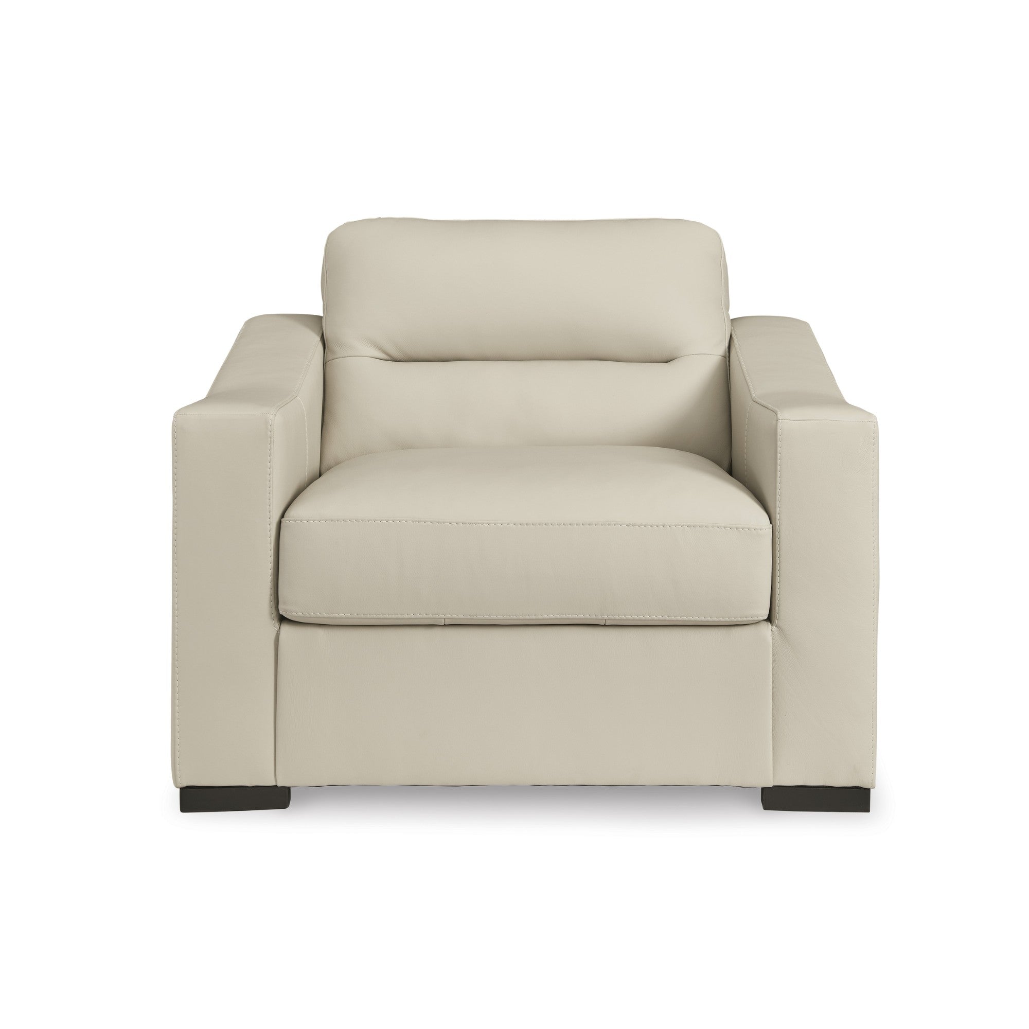 Treasure Trove Leather Chair Beige