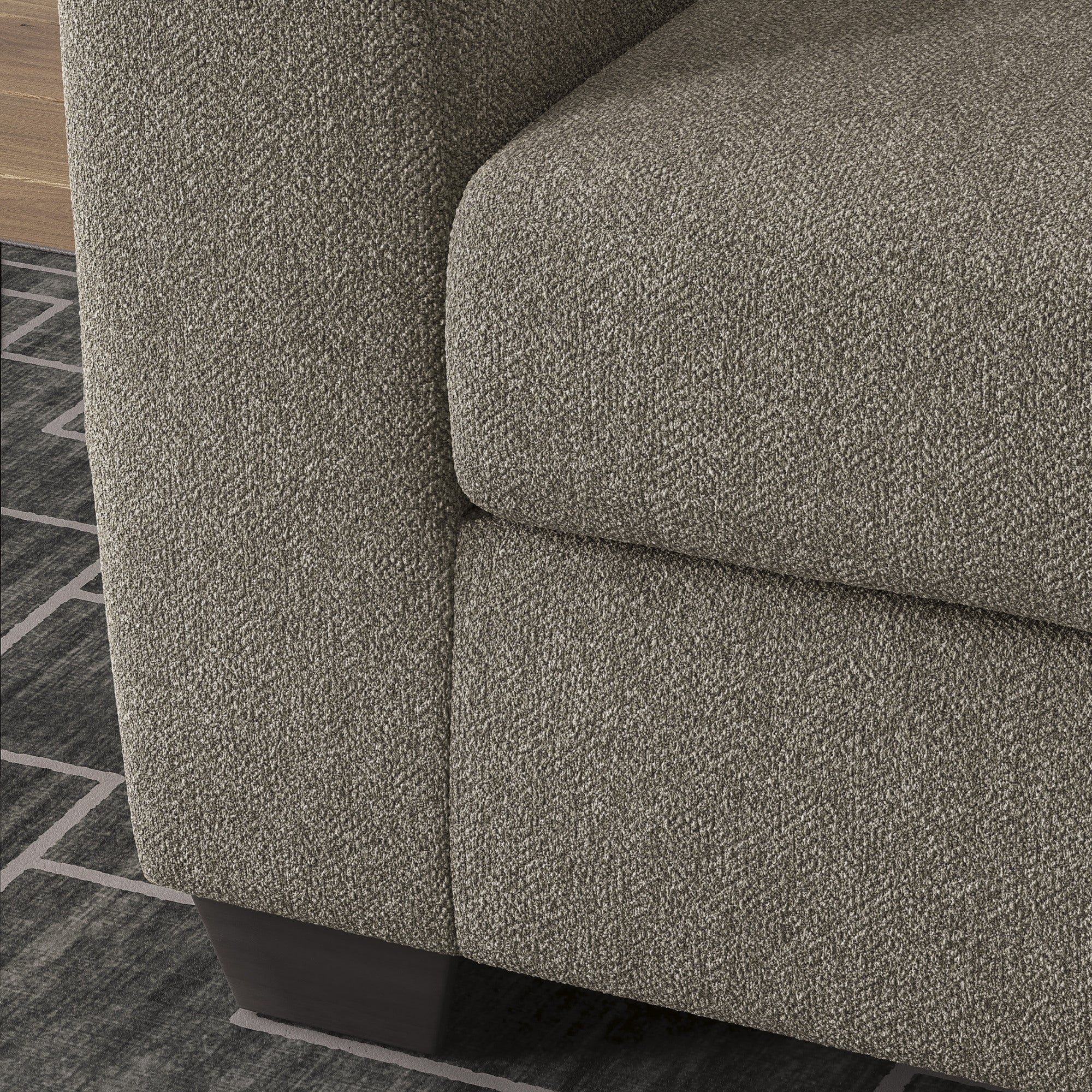 Triston-Peaks Chair and a Half Suede