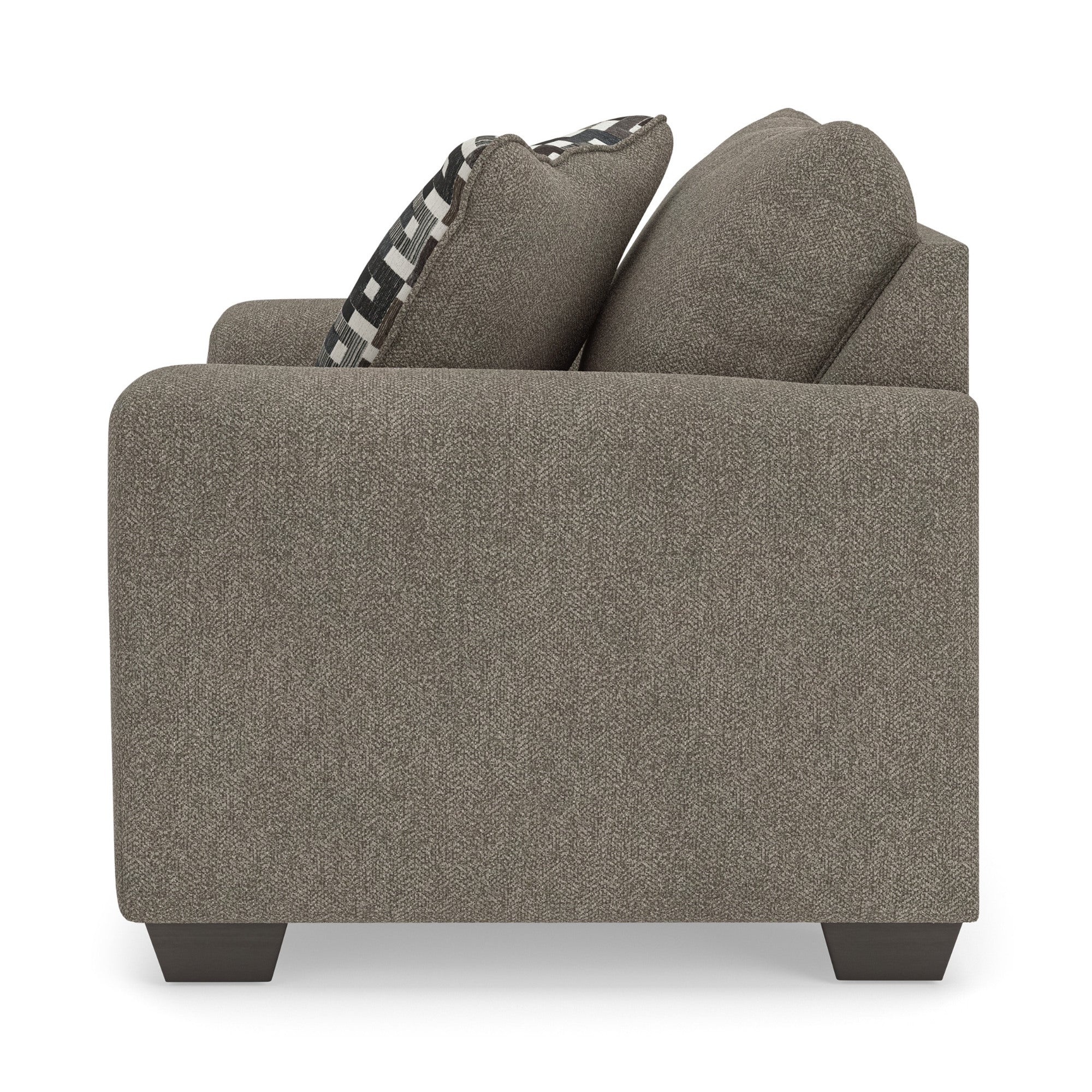 Triston-Peaks Chair and a Half Suede