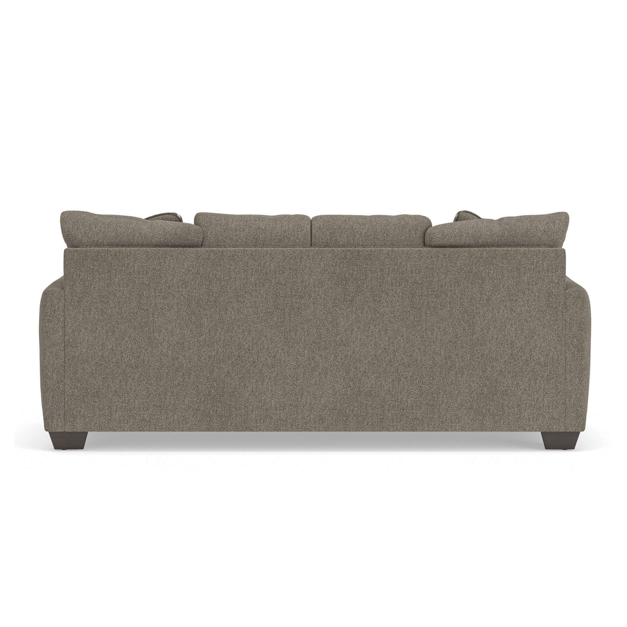 Triston-Peaks Sofa in Suede