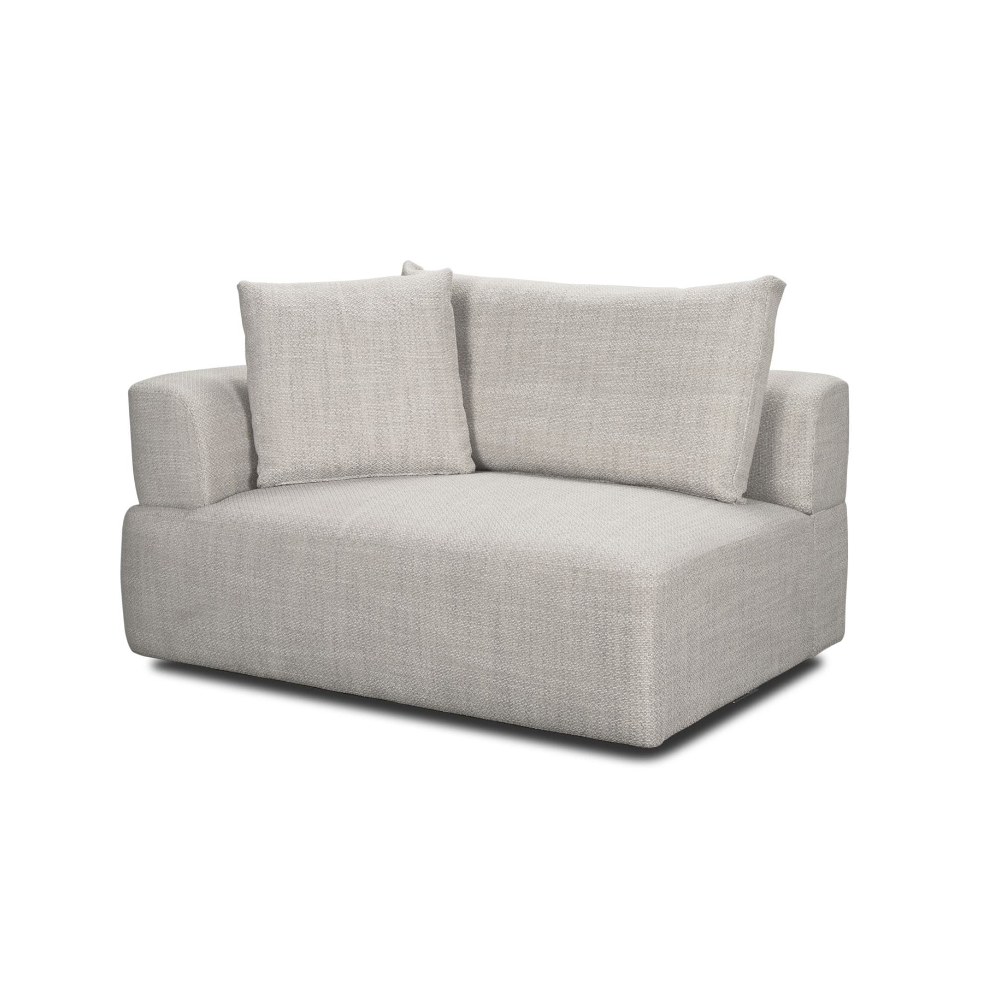Mercana Warner gray 2-piece sofa set featuring two coordinating sofas in a modern design