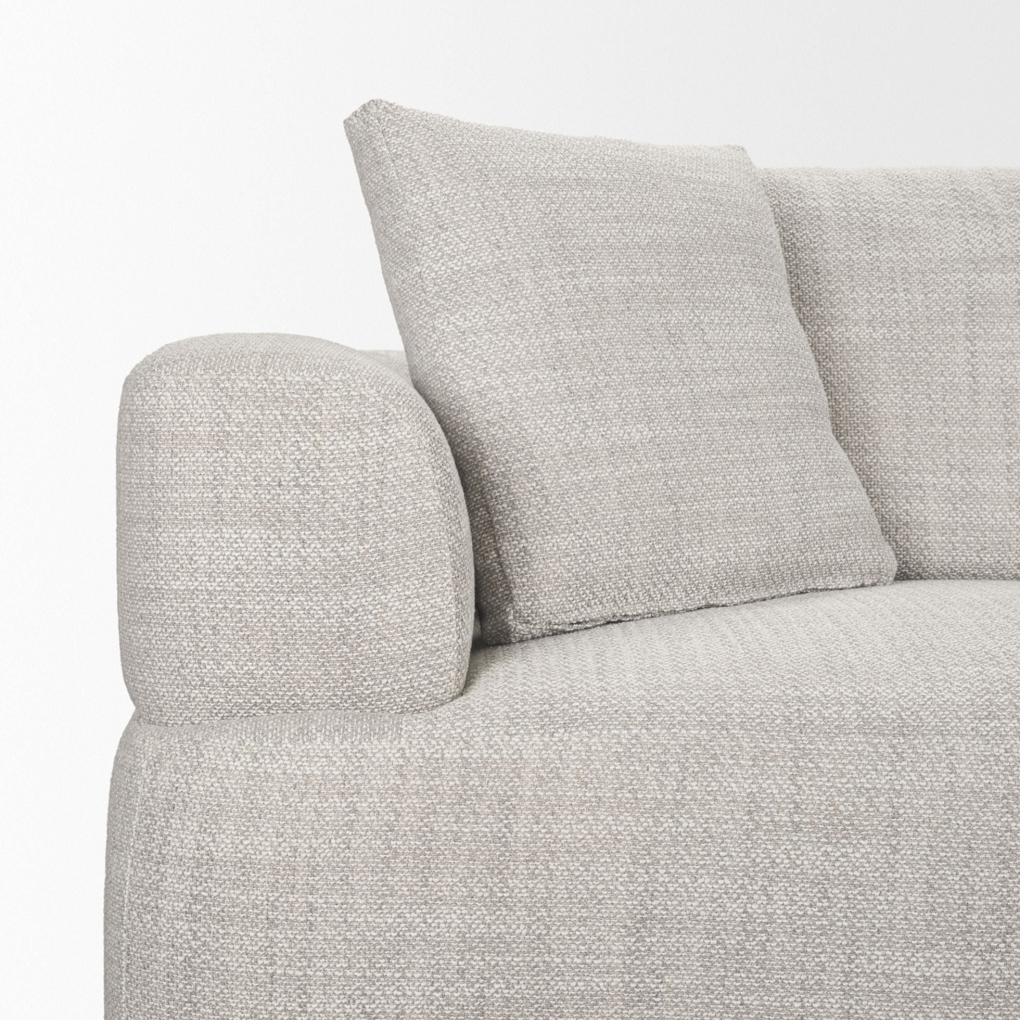 Mercana Warner gray 2-piece sofa set by Mercana Furniture, showing two coordinating sofas