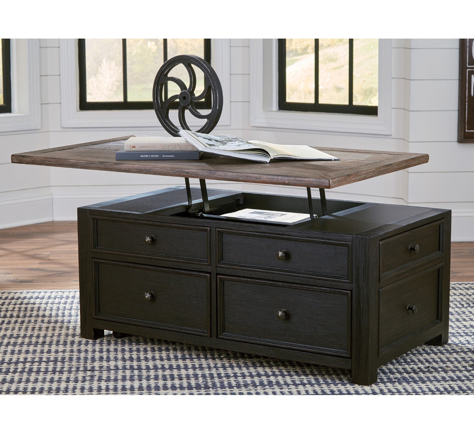 Tyler Creek Lift-Top Cocktail Table
