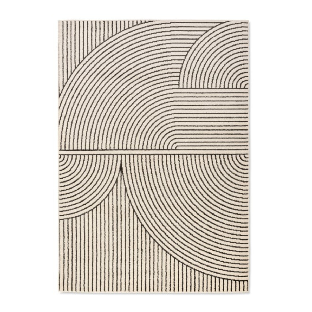 Urbane Polyester Powerloomed Rug.