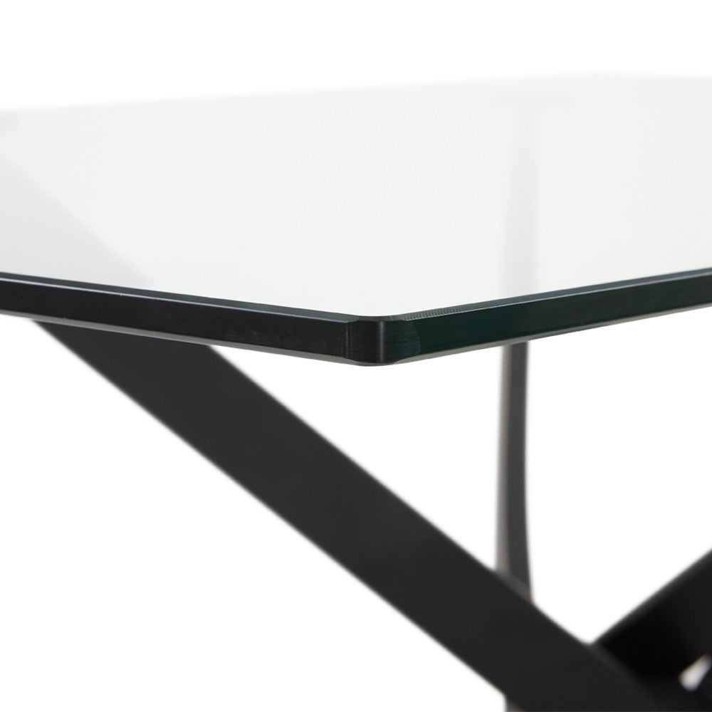 Verity Black Dining Table - 63".