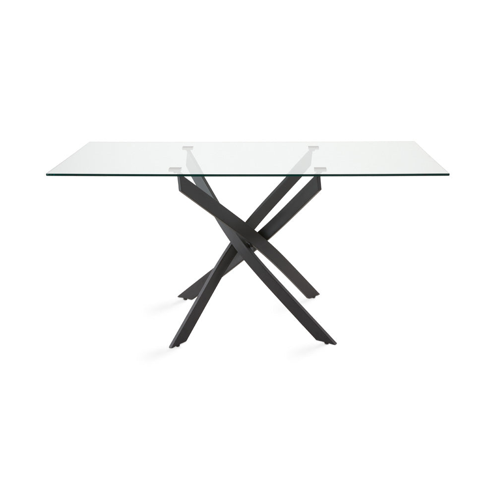 Verity Black Dining Table - 63".