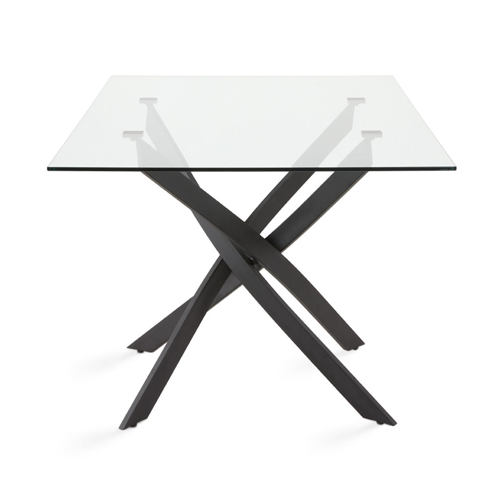 Verity Black Dining Table - 63".