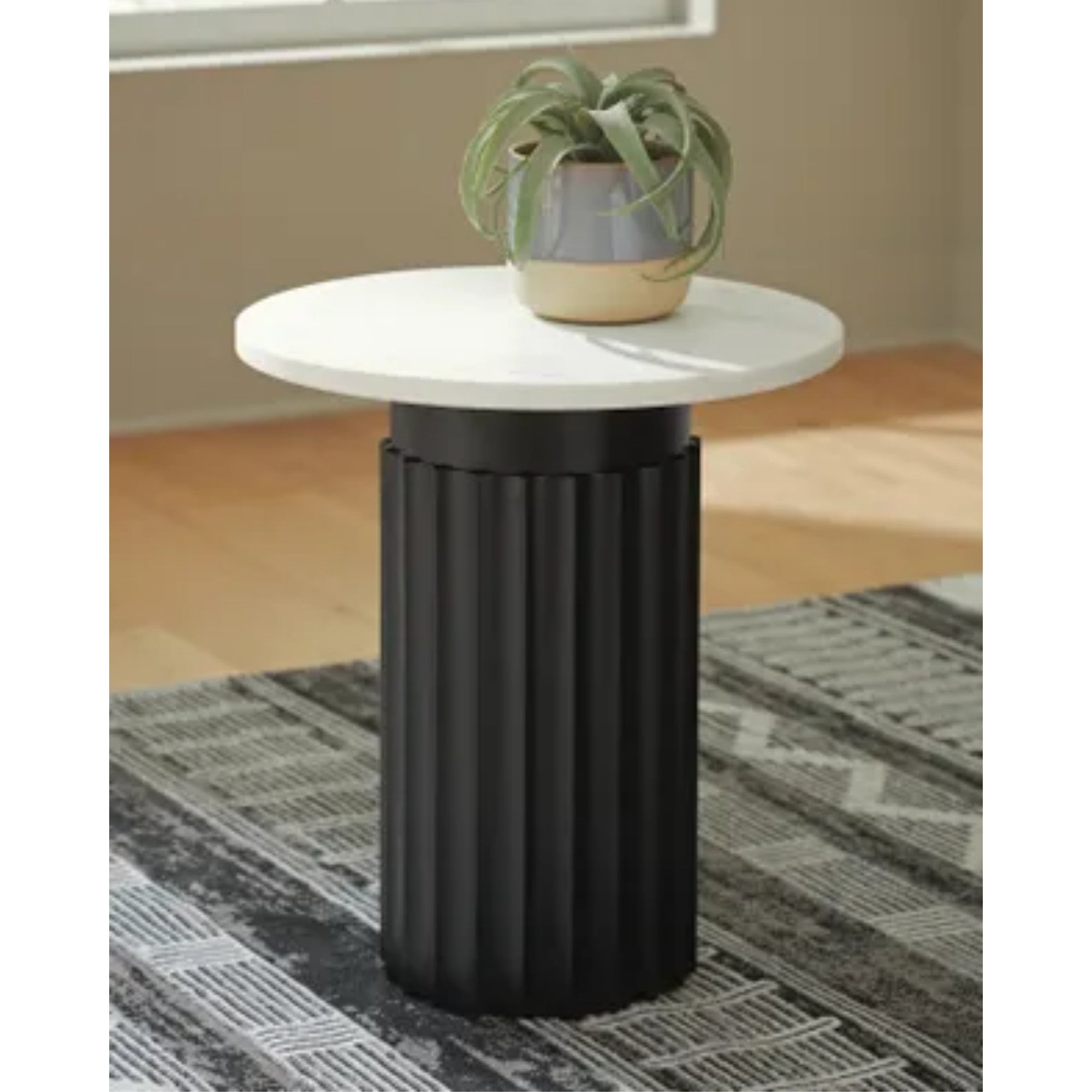 Wainstone Marble Accent Table