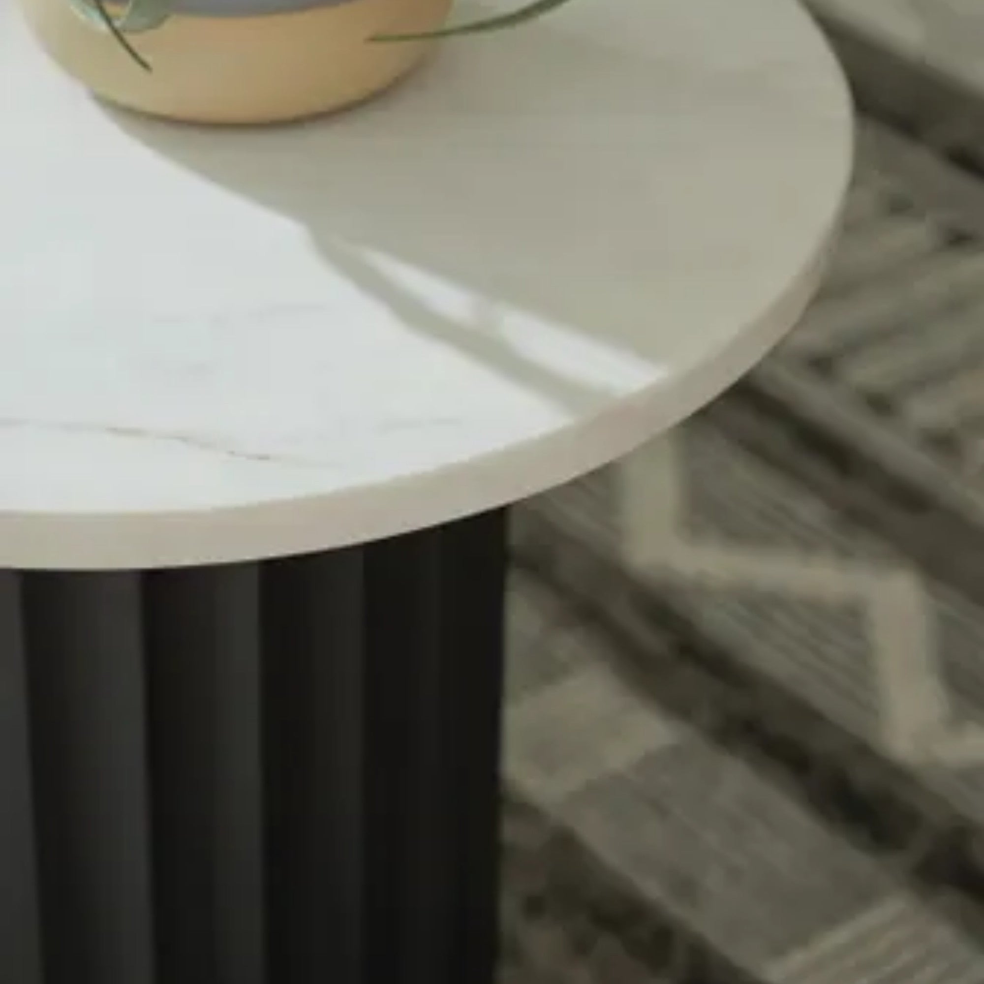 Wainstone Marble Accent Table