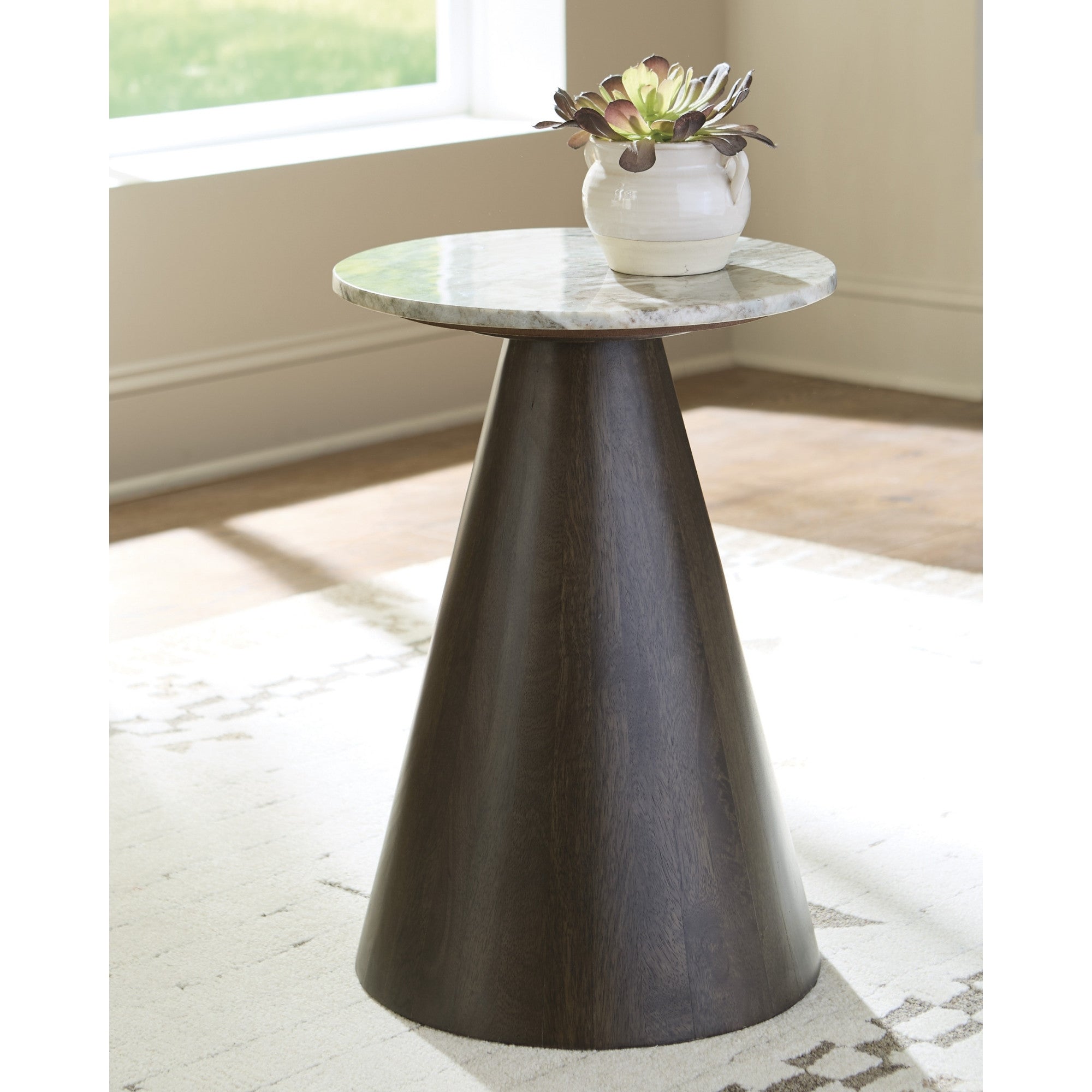 Waltnor Marble Accent Table