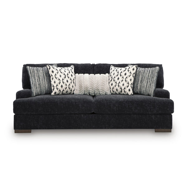 Whitmore Manor Sofa in Black Pearl