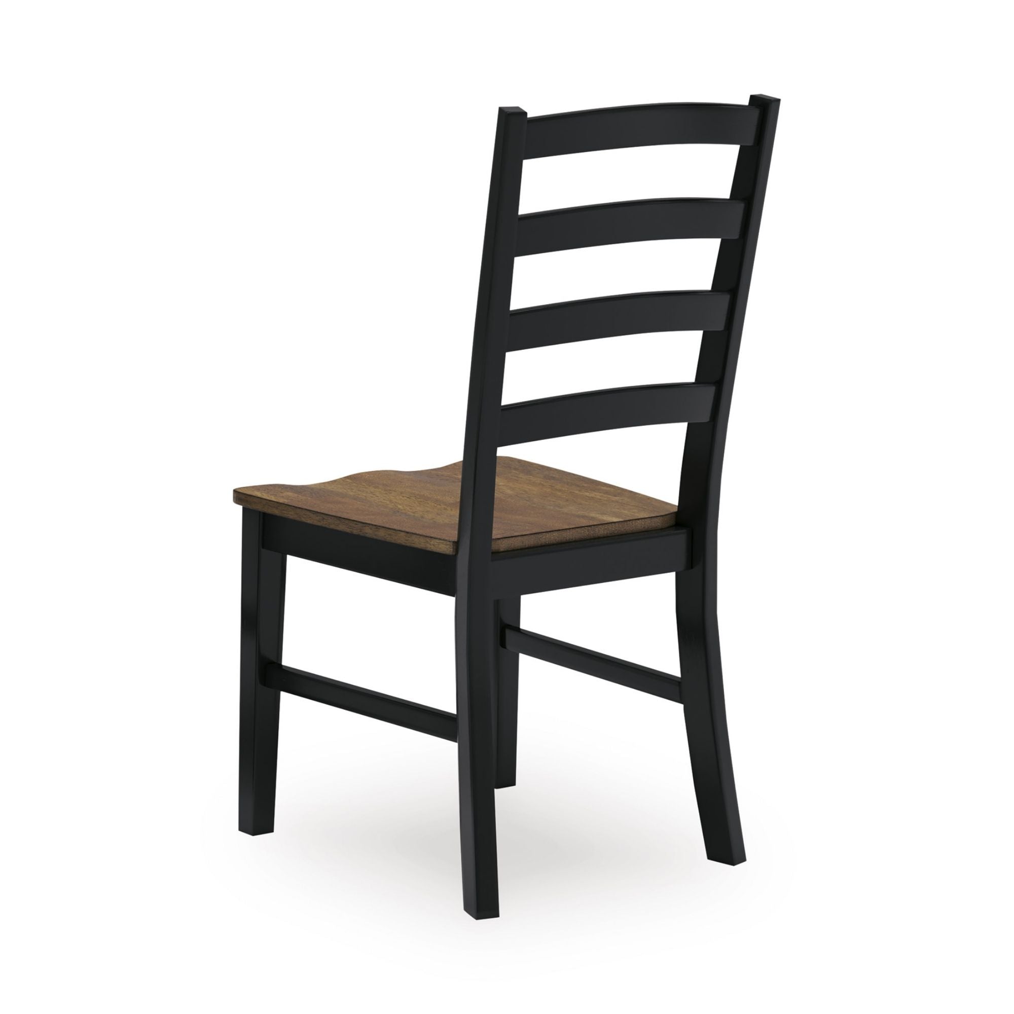 Ashley Wildenauer dining room set with table and bench, showcasing a dark wood finish and modern design for a stylish dining area.