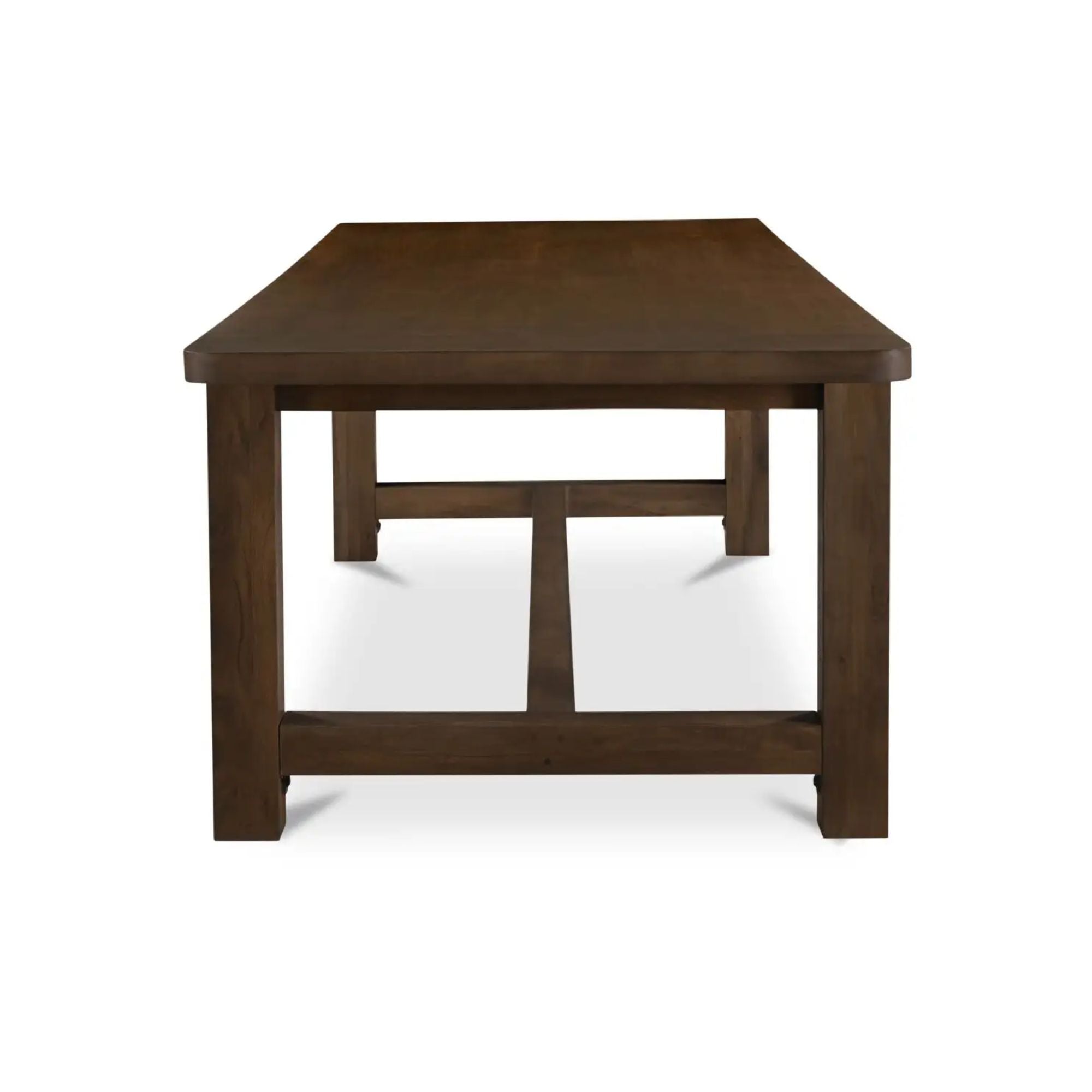 Moe's Home Wilsom Collection Dining Table Warm Brown | CastleUp Experience Centre Online Furniture