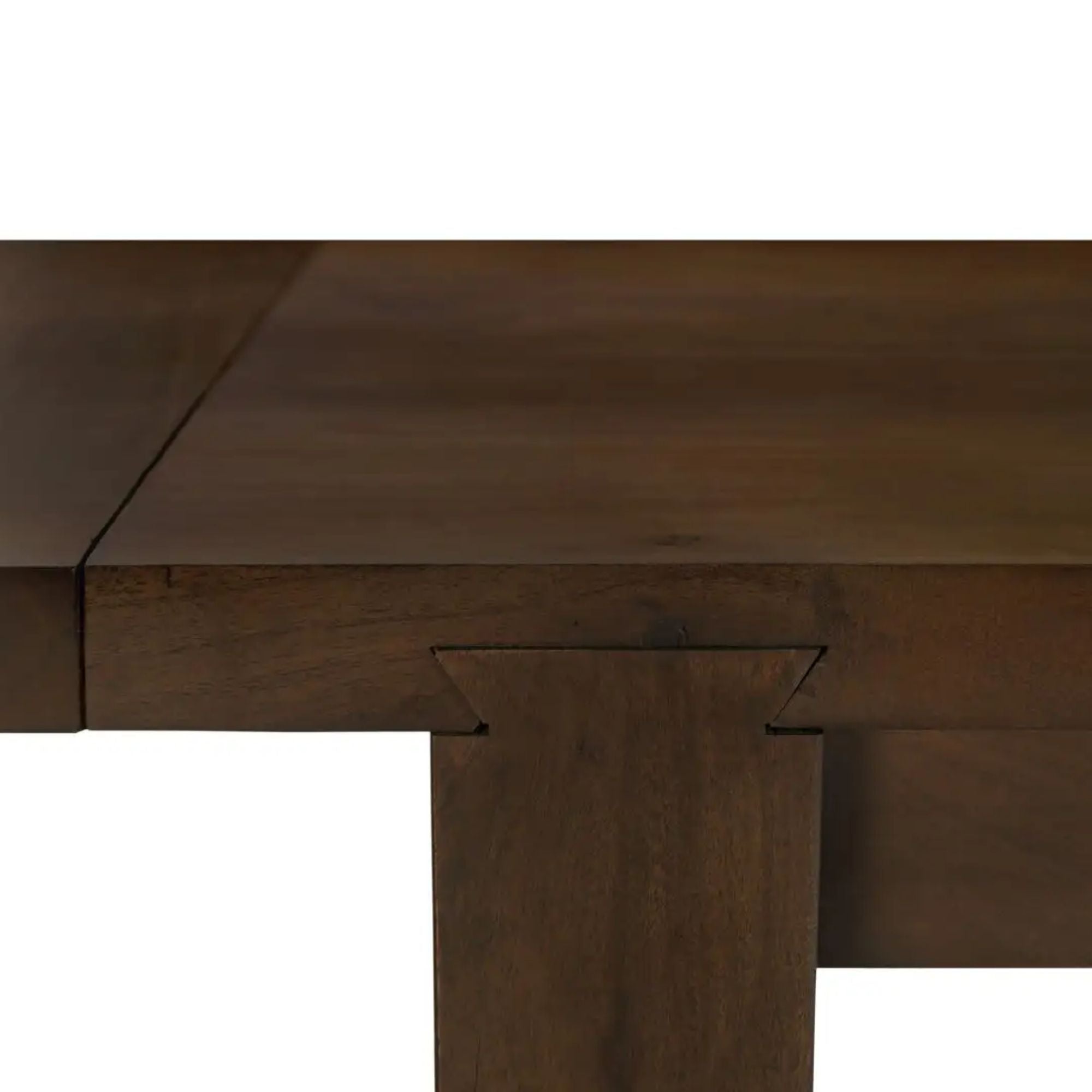 Moe's Home Wilsom Collection Dining Table Warm Brown | CastleUp Experience Centre Online Furniture