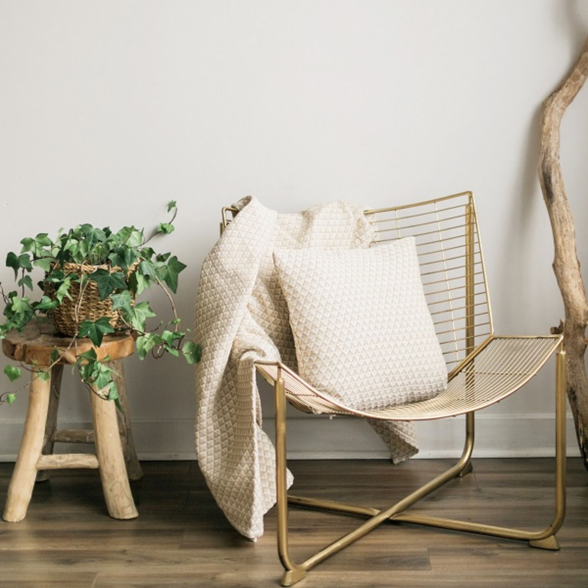 Woven Cotton Throw | CastleUp Experience Centre Online Furniture