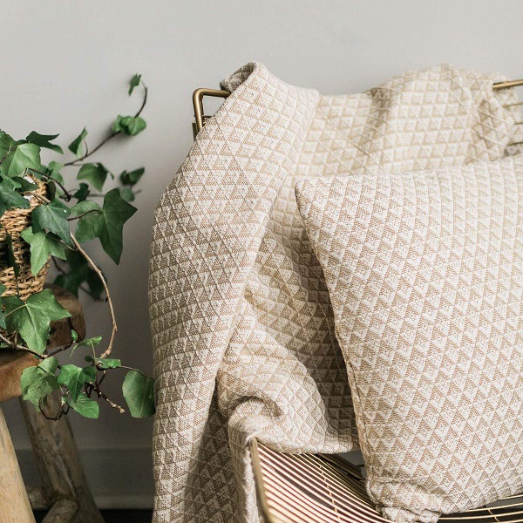 Woven Cotton Throw | CastleUp Experience Centre Online Furniture