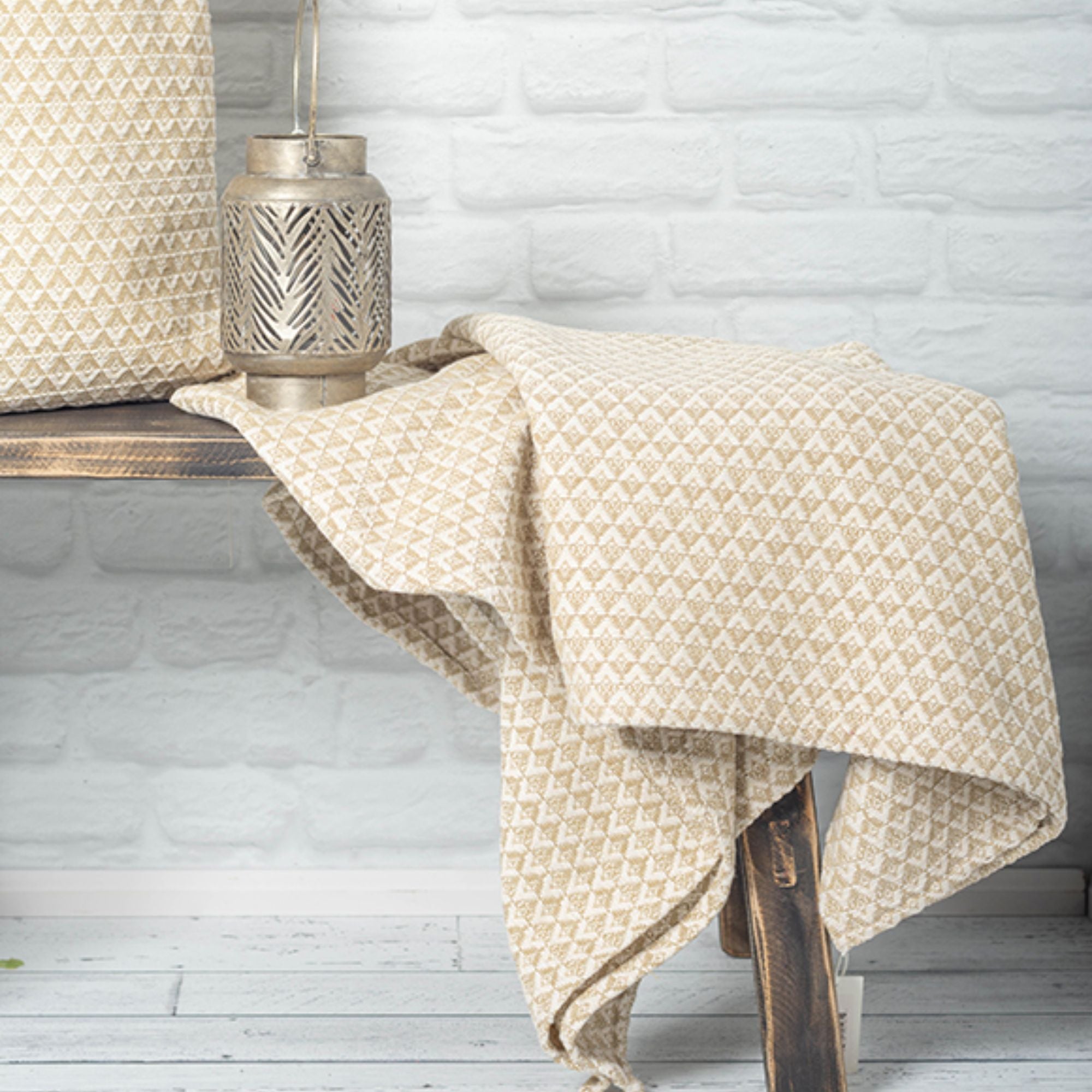 Woven Cotton Throw | CastleUp Experience Centre Online Furniture
