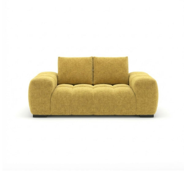 Zara Collection Loveseat in Yellow | CastleUp Experience Centre Online Furniture